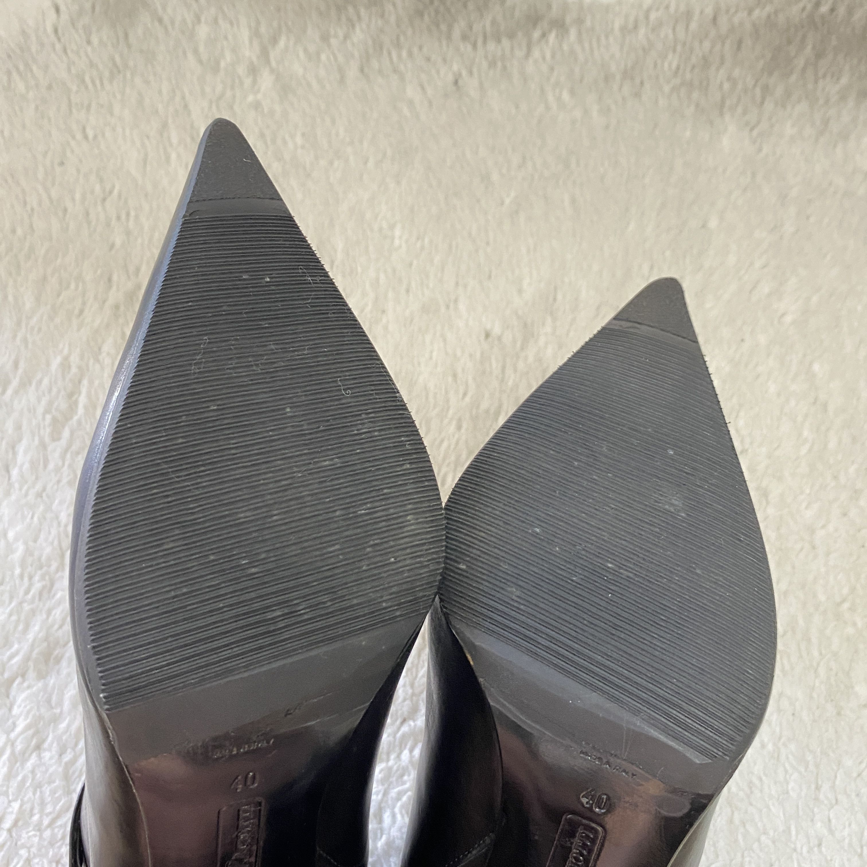 Other Cesare Paciotti Baby Lux Rare Black Leather Ankle Boots Size US 9.5 / IT 39.5 - 25 Thumbnail