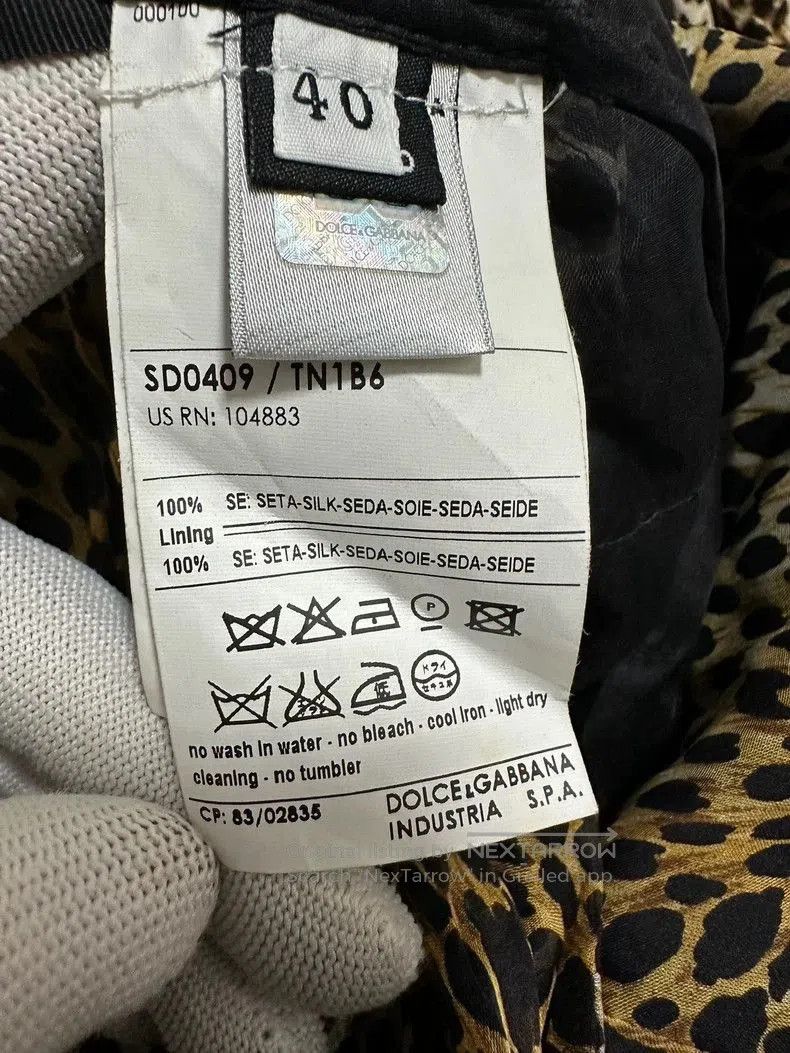 Dolce & Gabbana Dolce&Gabbana Leopard Print Cape Dress. Size US M / EU 48-50 / 2 - 4 Thumbnail