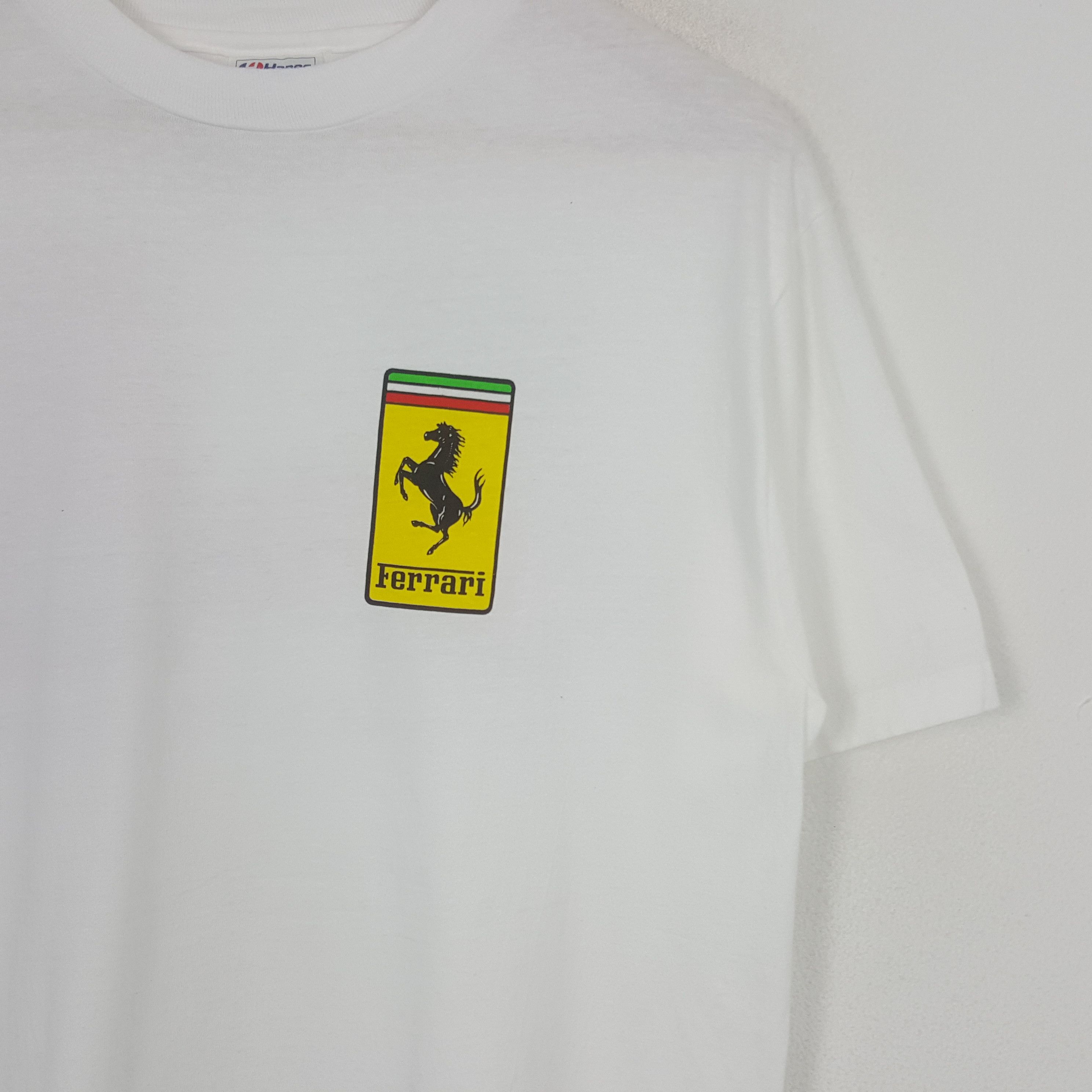 Ferrari Vintage Ferrari Jean Alesi Racing Team Tshirt RR21 Size US M / EU 48-50 / 2 - 4 Thumbnail
