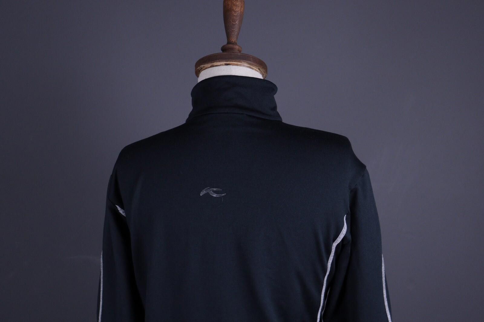 KJUS KJUS Black Fleece Pullover Activewear Base Layer 42 / XL Size XL / US 12-14 / IT 48-50 - 8 Thumbnail