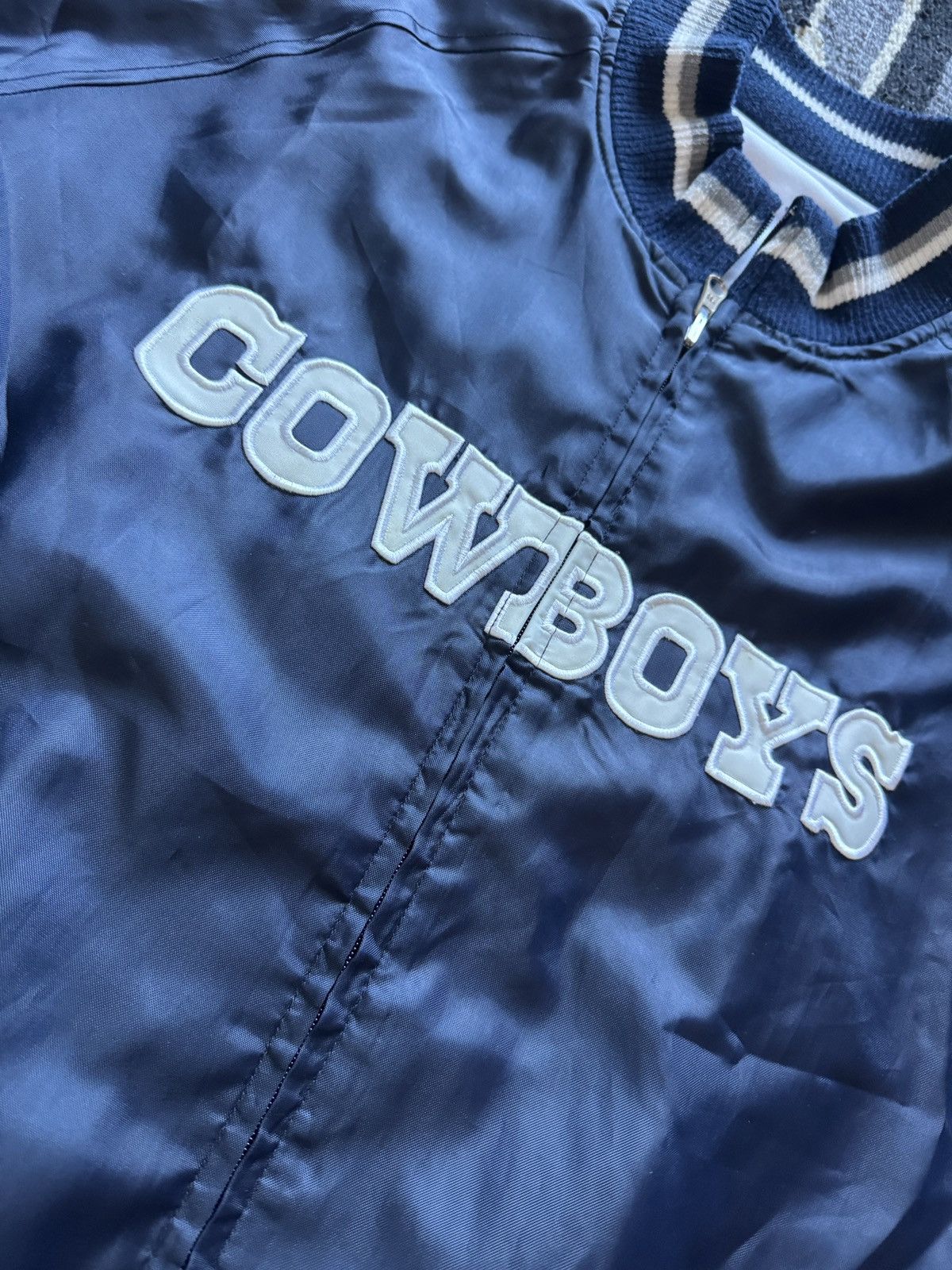 Starter Vintage 90s Dallas Cowboys NFL Football Reversible Jacket XL Size US XL / EU 56 / 4 - 2 Thumbnail