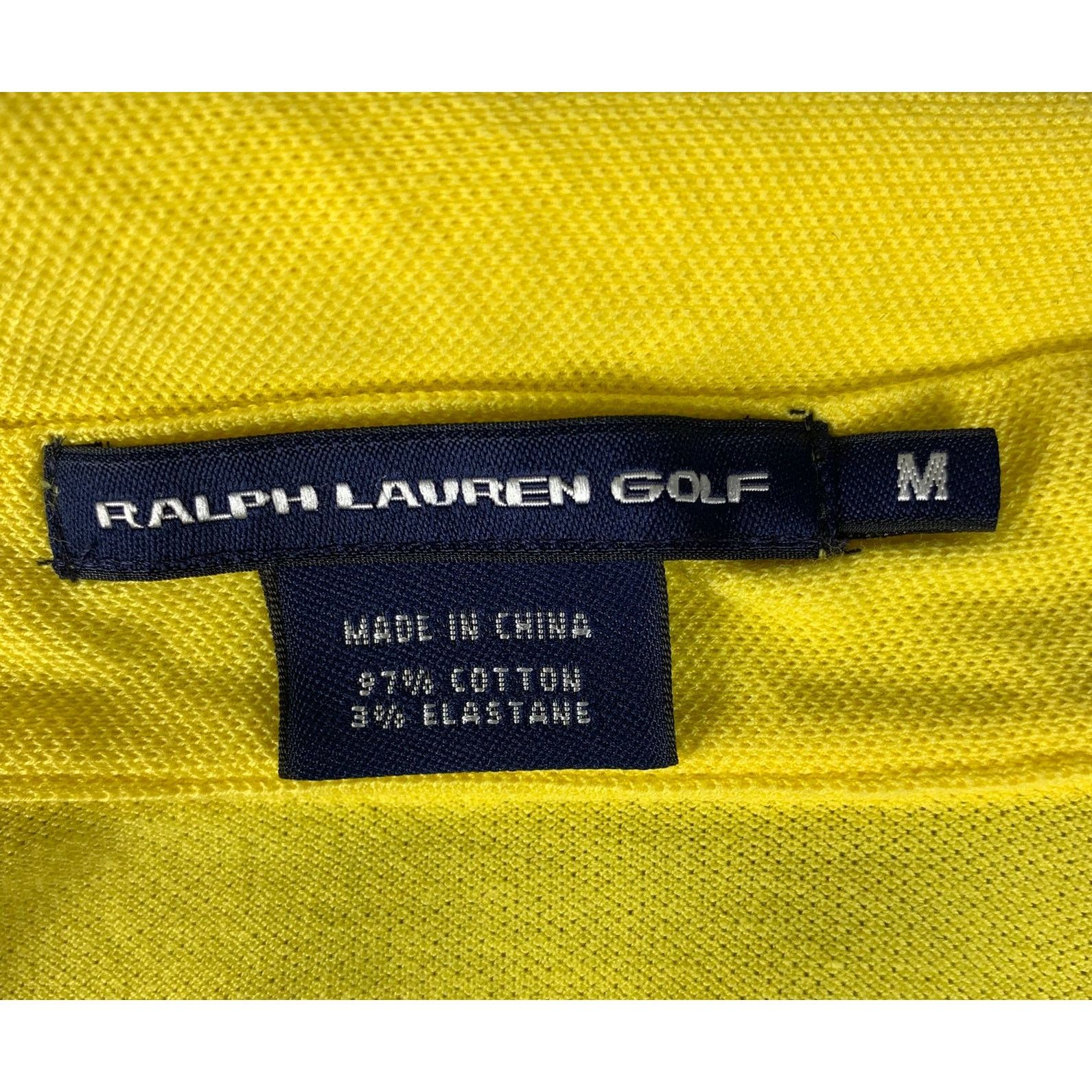 RLX Ralph Lauren Ralph Lauren Golf Polo Shirt Women's Medium Yellow Athletic Size M / US 6-8 / IT 42-44 - 3 Thumbnail