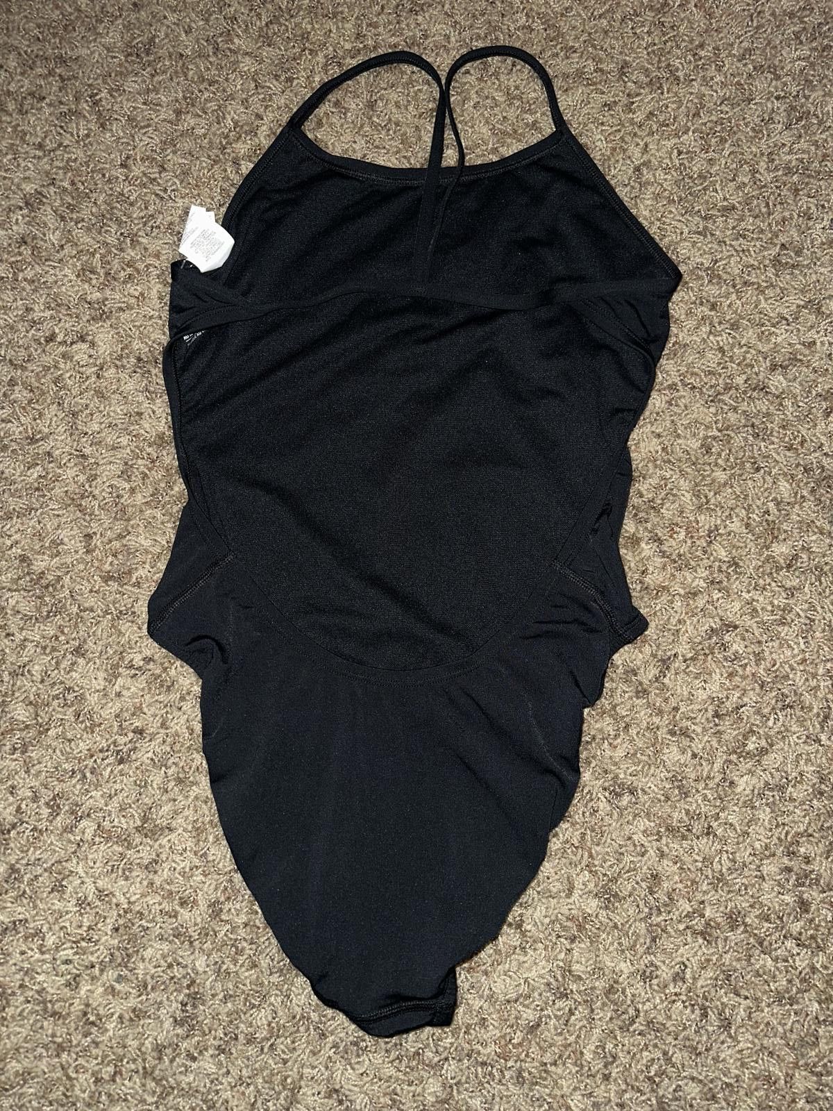 Nike Nike Cut Out Women's One-Piece Swimsuit Tank Size ONE SIZE - 4 Thumbnail