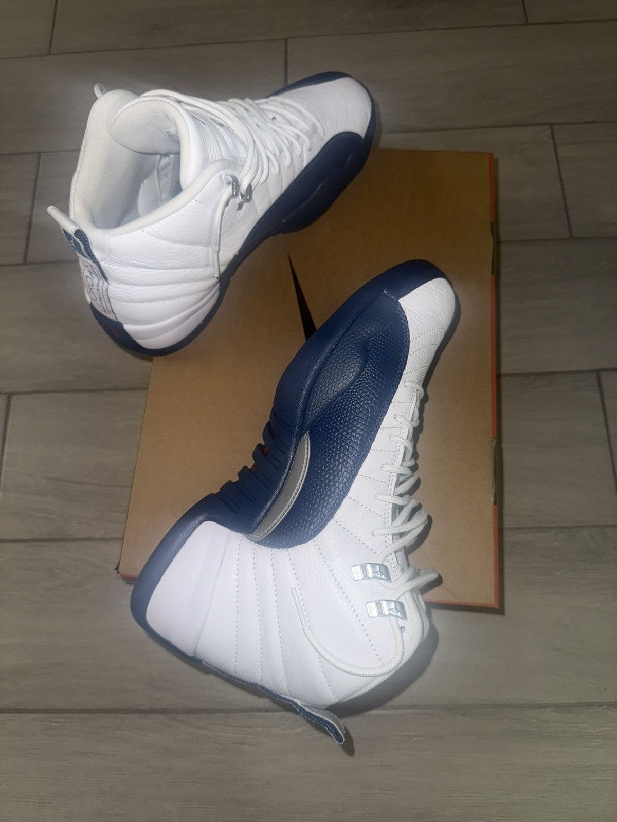Jordan Brand Jordan 12 Retro French Blue Size US 9.5 / EU 42-43 - 8 Thumbnail