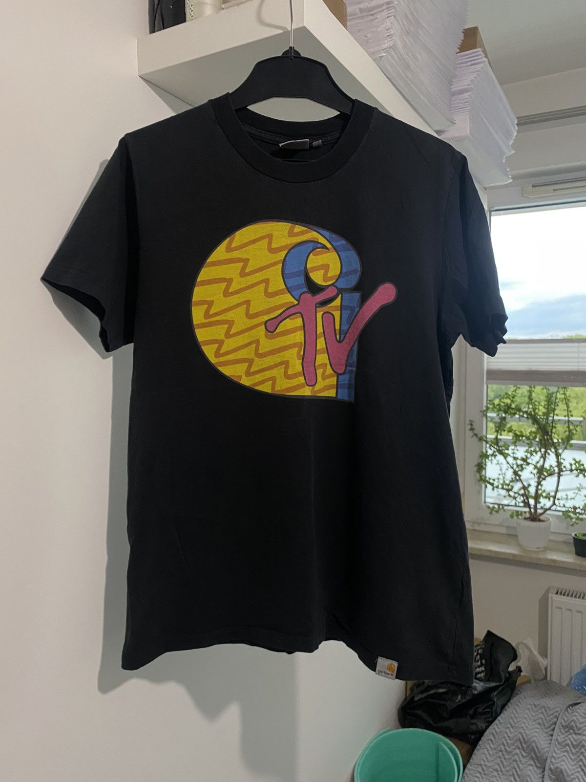 Carhartt × Carhartt Wip × Vintage Carhartt WiP TV S t-shirt tee MTV cult vintage rare y2k Size US S / EU 44-46 / 1 - 2 Thumbnail