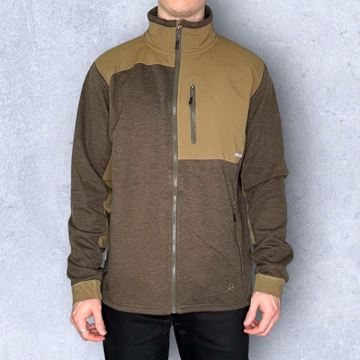 Orvis Orvis Full Zip Wool Blend Fleece Jacket Size US L / EU 52-54 / 3 - 2 Thumbnail
