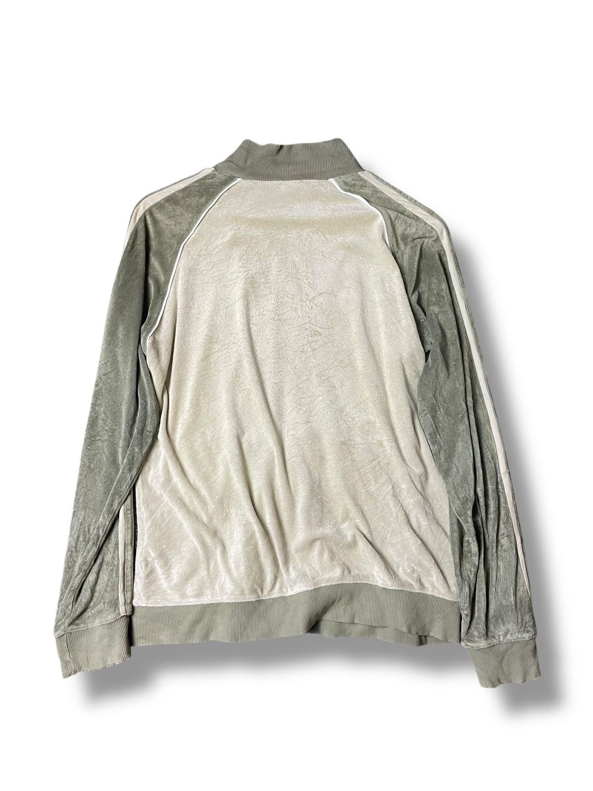 Adidas × Vintage ADIDAS Fleece Track Sportswear Jacket (104) Size US S / EU 44-46 / 1 - 6 Thumbnail