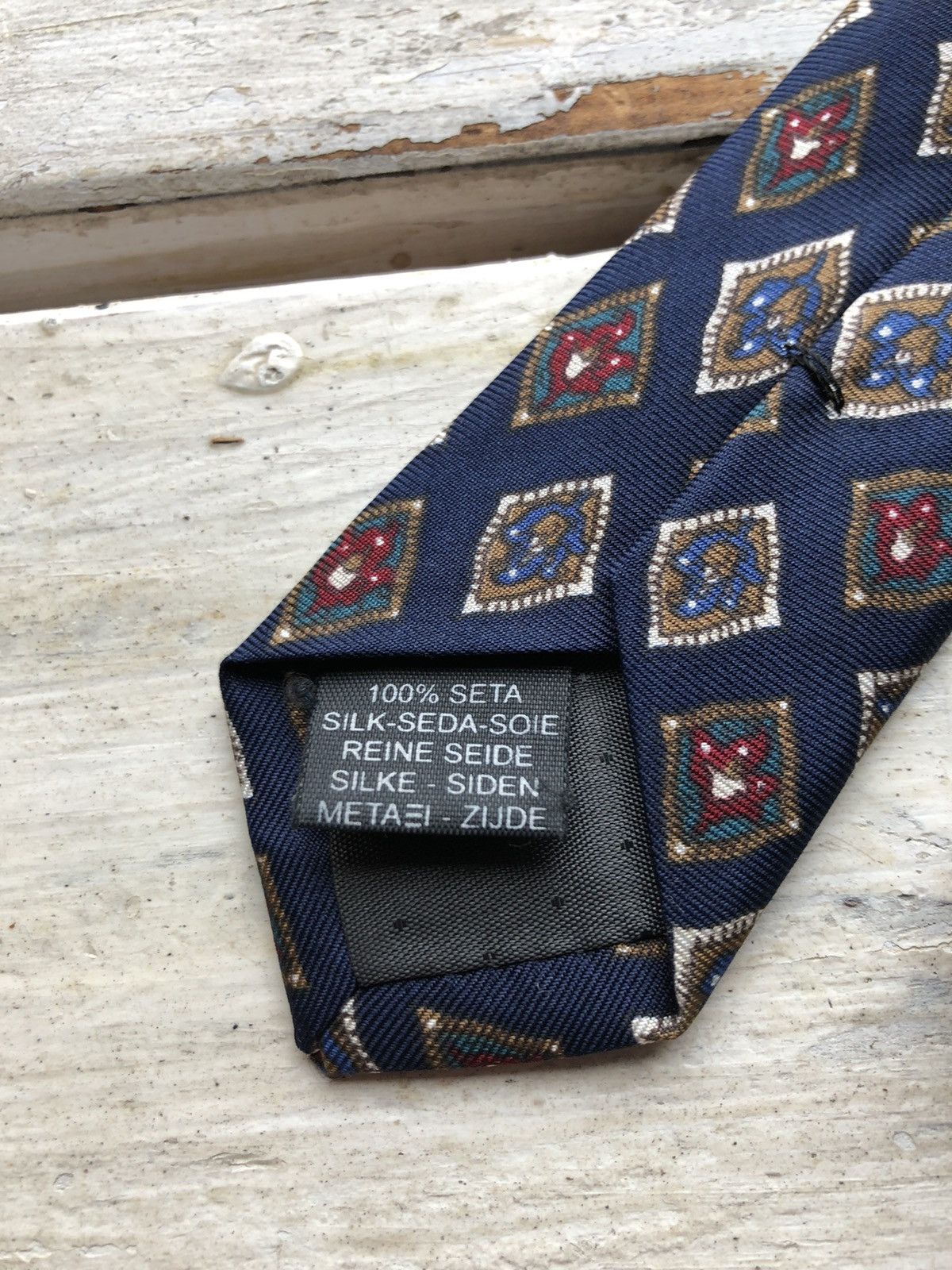 Valentino × Vintage ❗️RARE Valentino luxury silk tie vintage paris hand made Size ONE SIZE - 3 Thumbnail