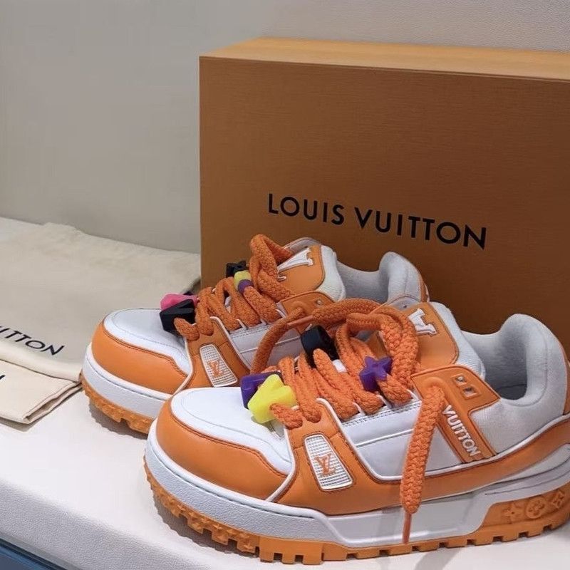 Louis Vuitton Louis Vuitton Trainer Maxi Low-top Sneakers -2508 Size US 9.5 / EU 42-43 - 6 Thumbnail