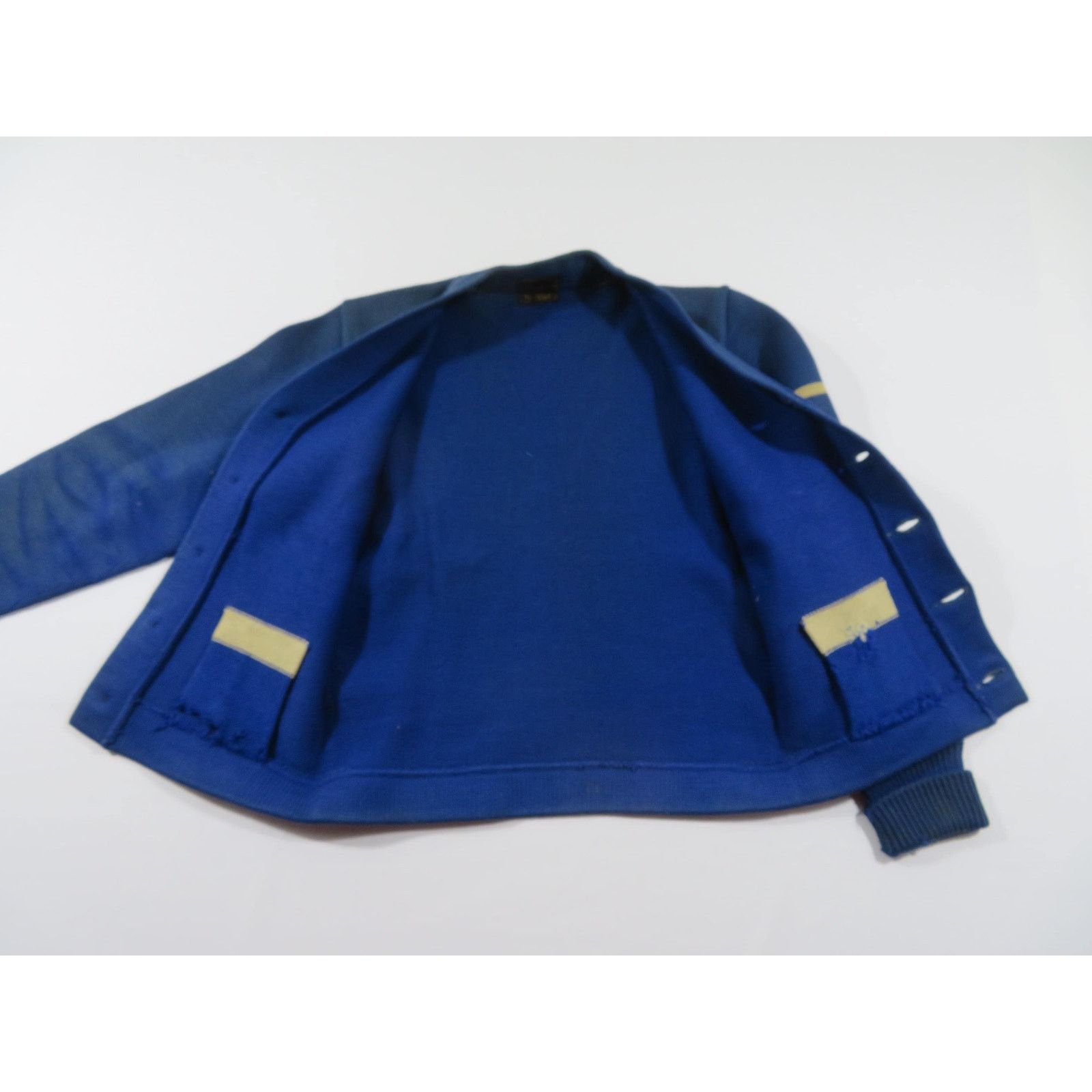 Other Dehen Portland Wool Letterman Varsity Sweater Blue S 30s/40s Size US S / EU 44-46 / 1 - 9 Thumbnail