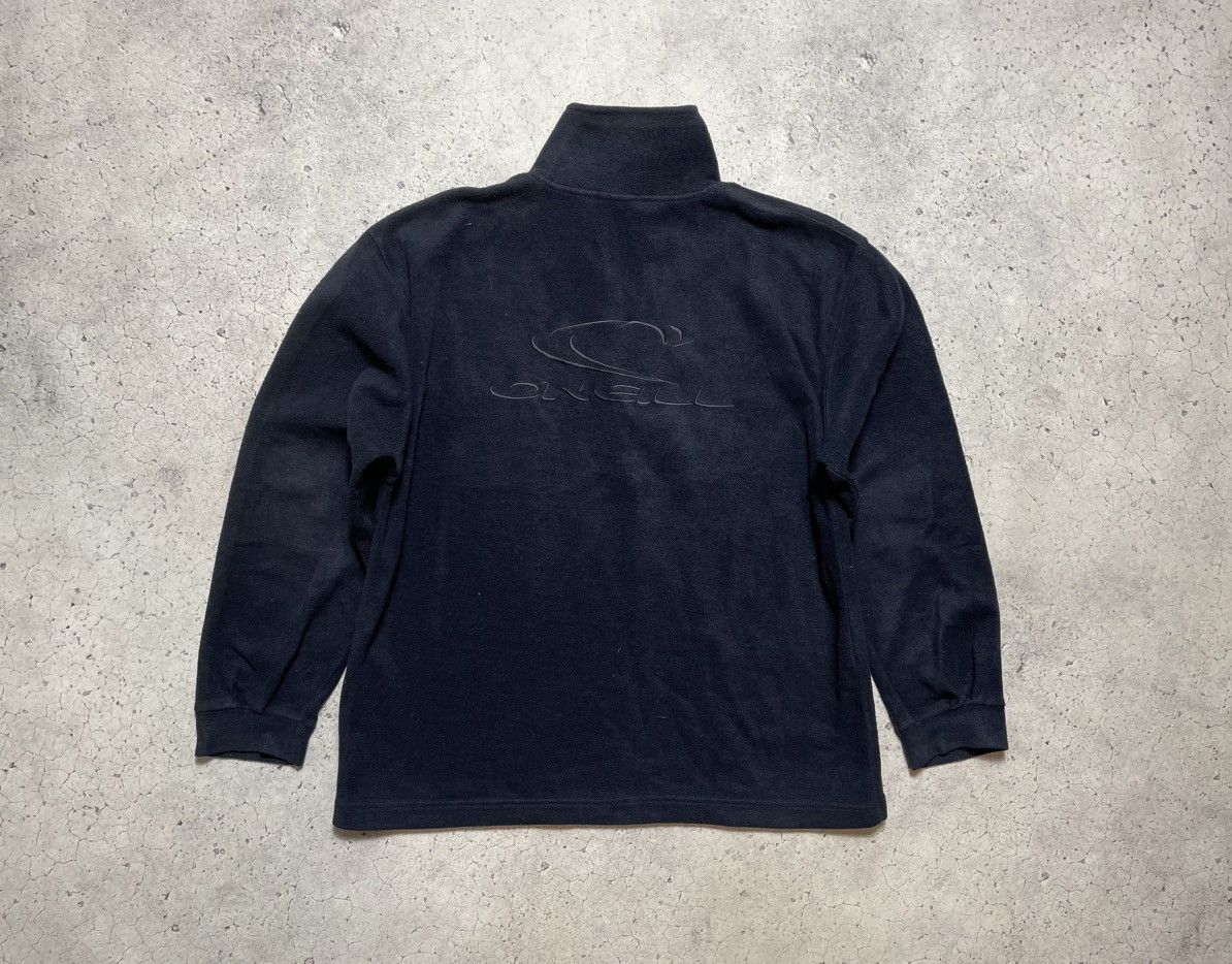 O'Neill Vintage Fleece Sweatshirt 1/4 Zip Oneill Surf Style Big logo Size US L / EU 52-54 / 3 - 1 Thumbnail