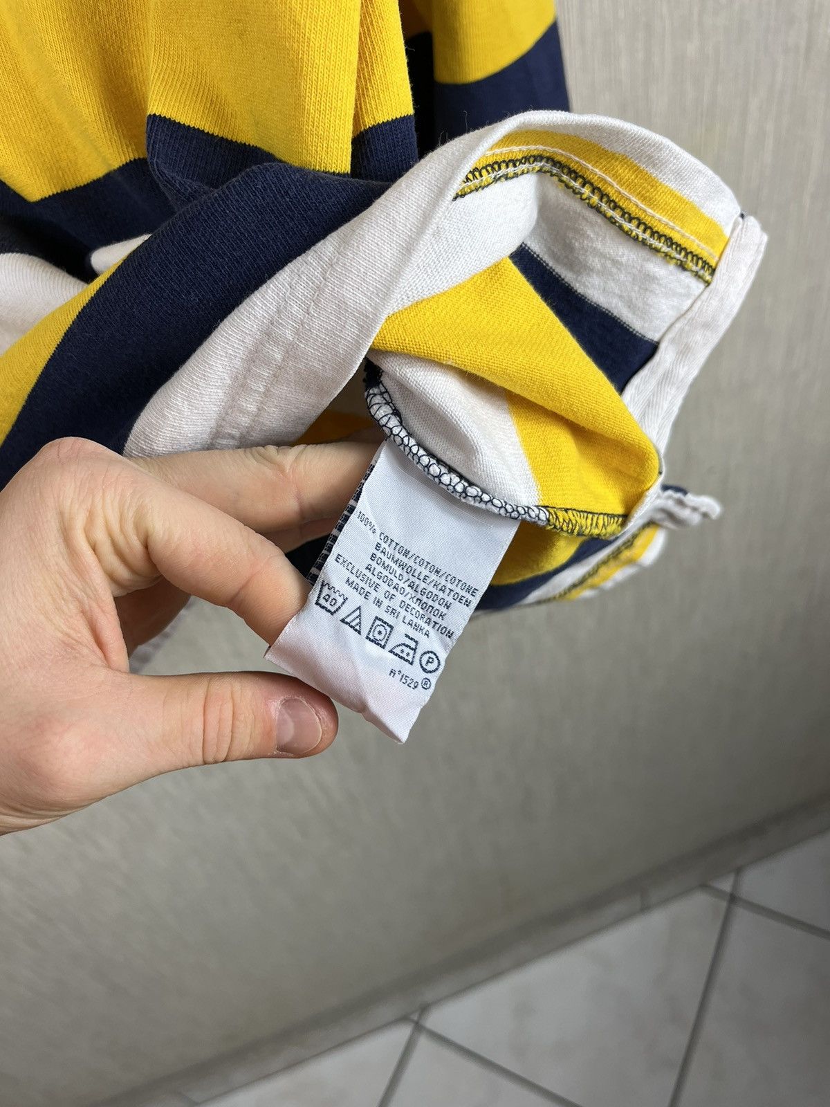 Polo Ralph Lauren × Ralph Lauren × Vintage Vintage 90s Polo Ralph Lauren rugby striped y2k long sleeve Size US S / EU 44-46 / 1 - 15 Thumbnail