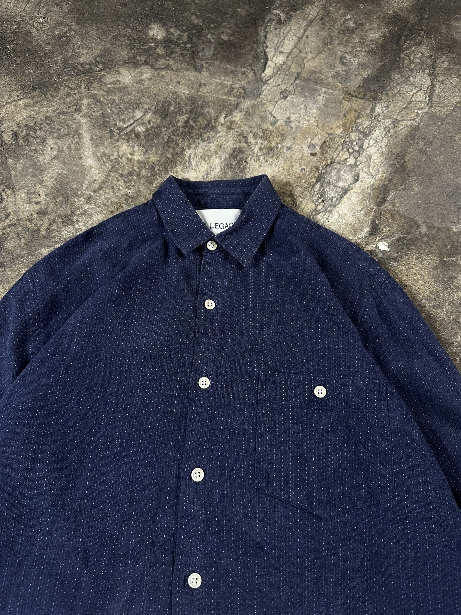 Our Legacy Our Legacy Pearl Buttons Button Up Basic Shirt Size US S / EU 44-46 / 1 - 4 Thumbnail
