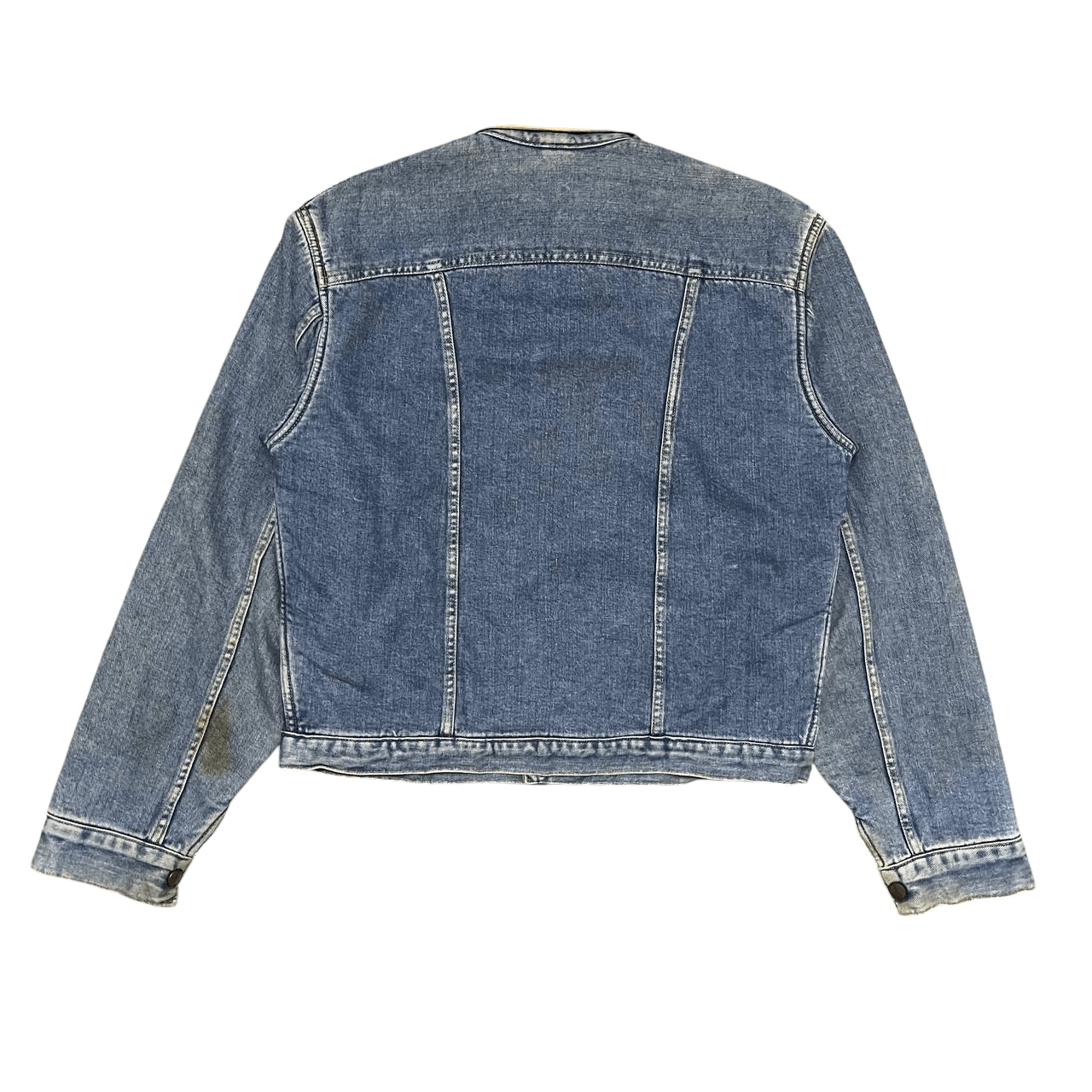 Japanese Brand Vintage 90's Maverick Blue Bell Denim Trucker Jacket Size US M / EU 48-50 / 2 - 10 Thumbnail