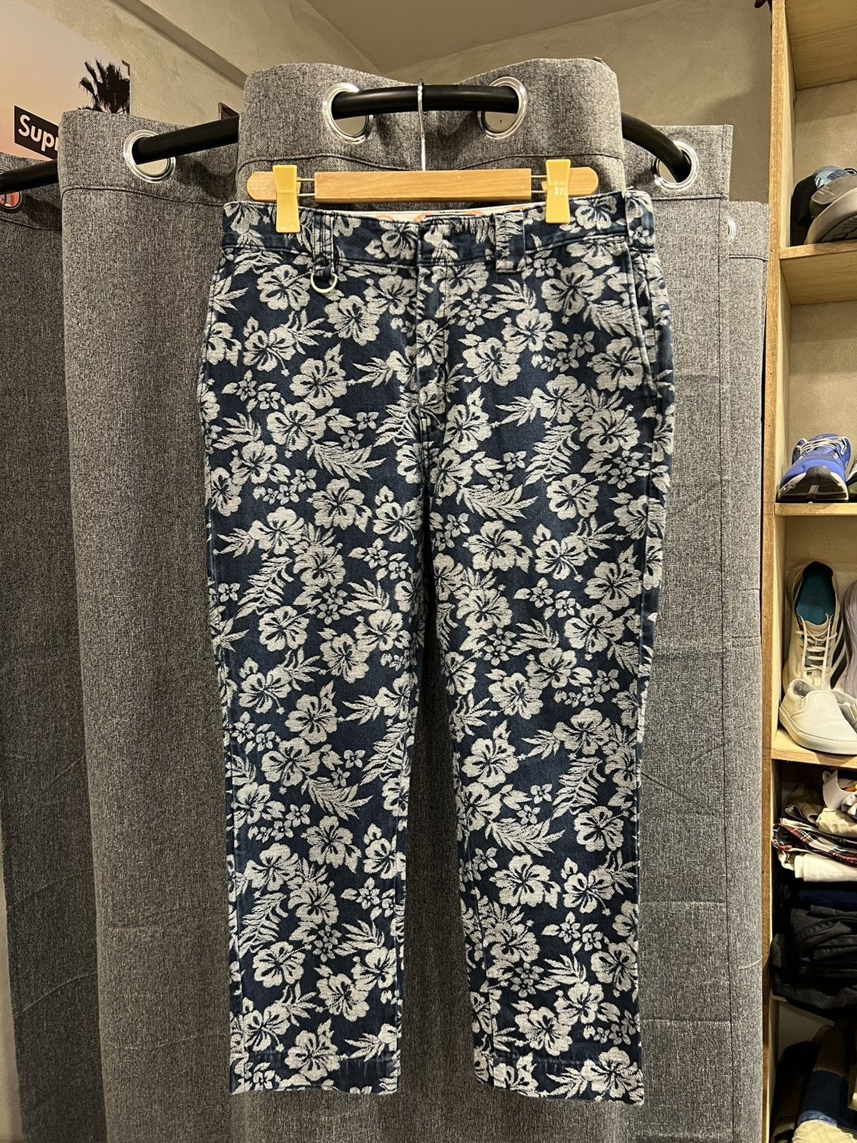 Beams Plus Beams Plus x Dickies Floral Print Pants Size US 35 - 1 Thumbnail