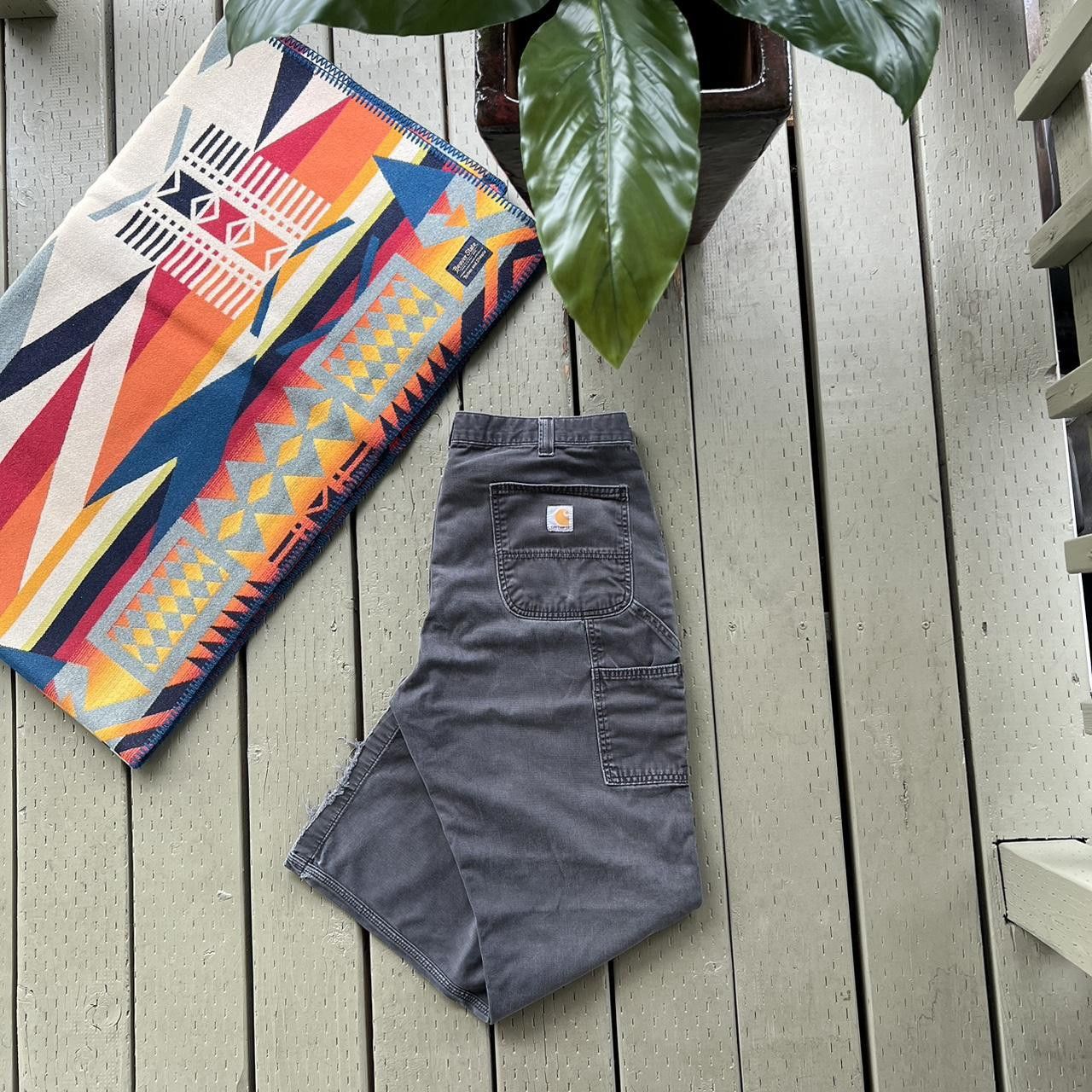 Carhartt Carhartt Carpenter Pants Men Relaxed Fit Workwear Black Size US 36 / EU 52 - 3 Thumbnail