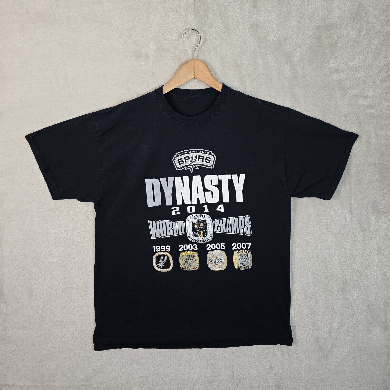 Other San Antonio Spurs Dynasty World Champs Shirt XL 2014 Size US XL / EU 56 / 4 - 2 Thumbnail