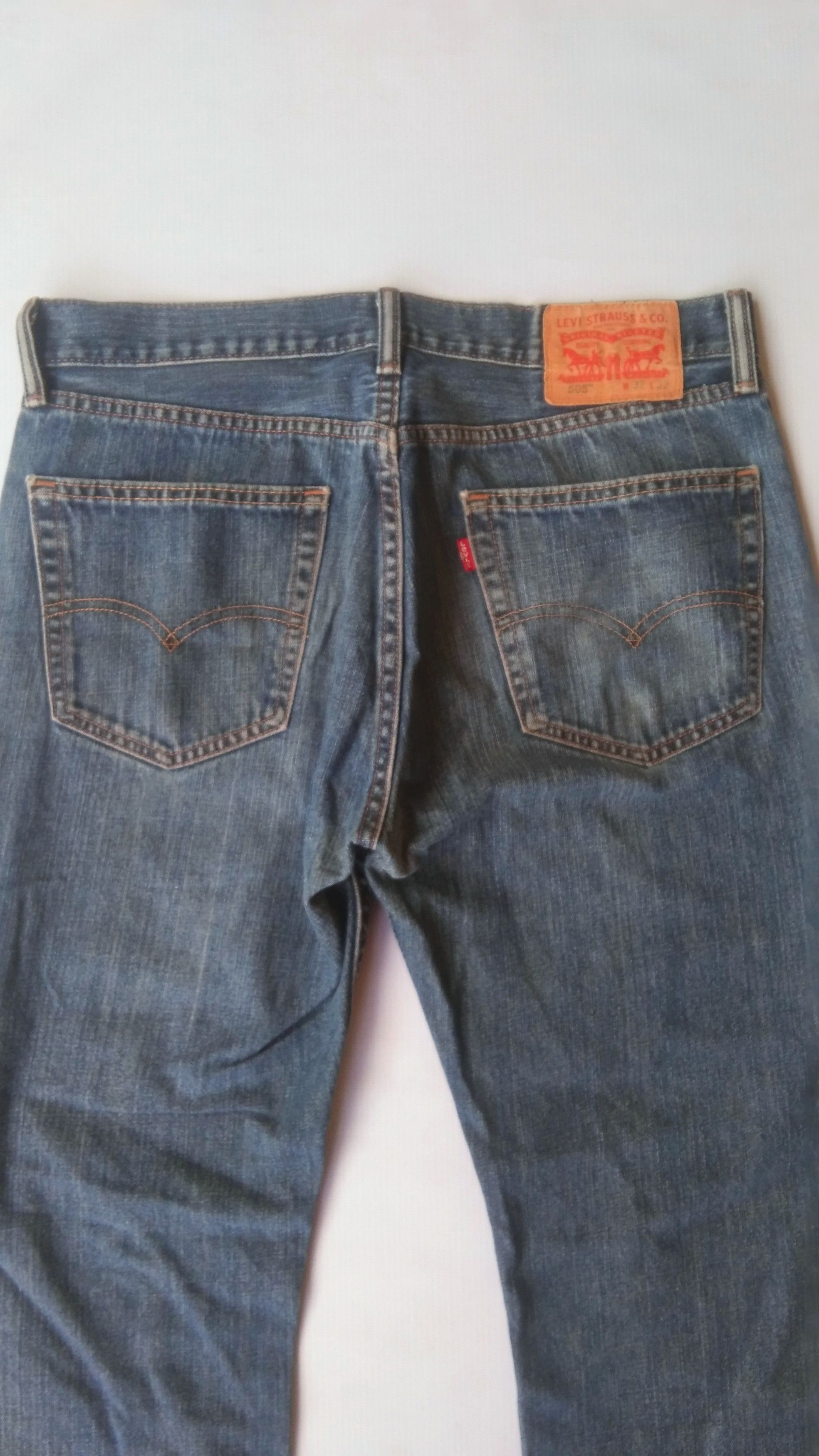 Levi's 90s Levis 505 mexico distressed denim Size US 32 / EU 48 - 8 Thumbnail
