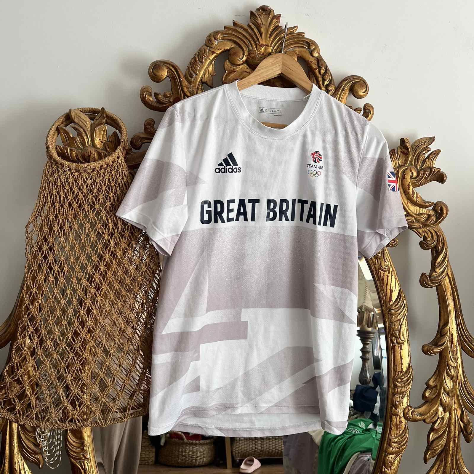 Adidas Adidas Great Britain Team 2020 Olympics Jersey Sz m Size US M / EU 48-50 / 2 - 1 Thumbnail