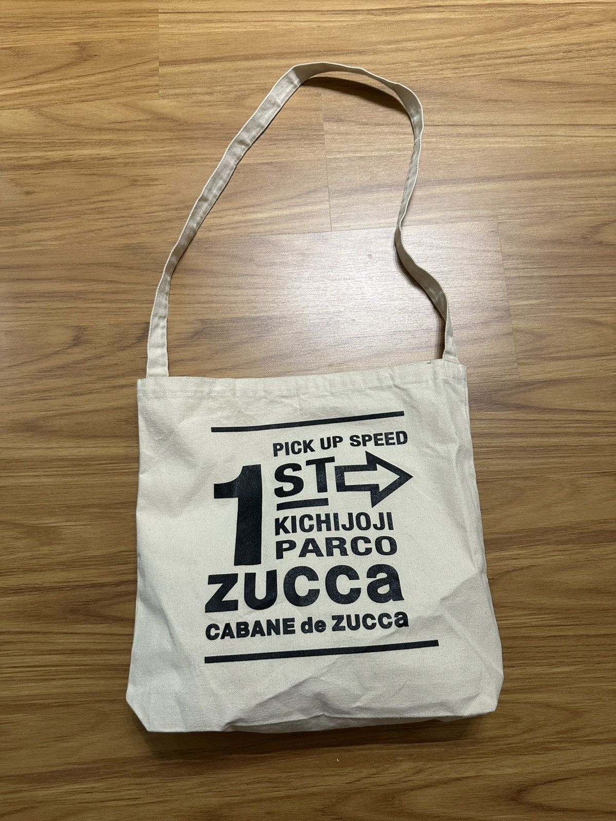 CABANE de ZUCCa × Issey Miyake Zucca By Issey Miyake Heavy Cotton Recycle Shoulder Bag Size ONE SIZE - 5 Thumbnail