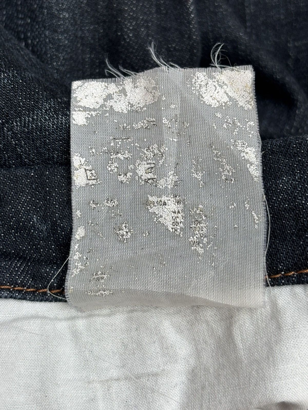 Miu Miu 2000s Raw Indigo Bootcut Jeans Size US 32 / EU 48 - 9 Thumbnail