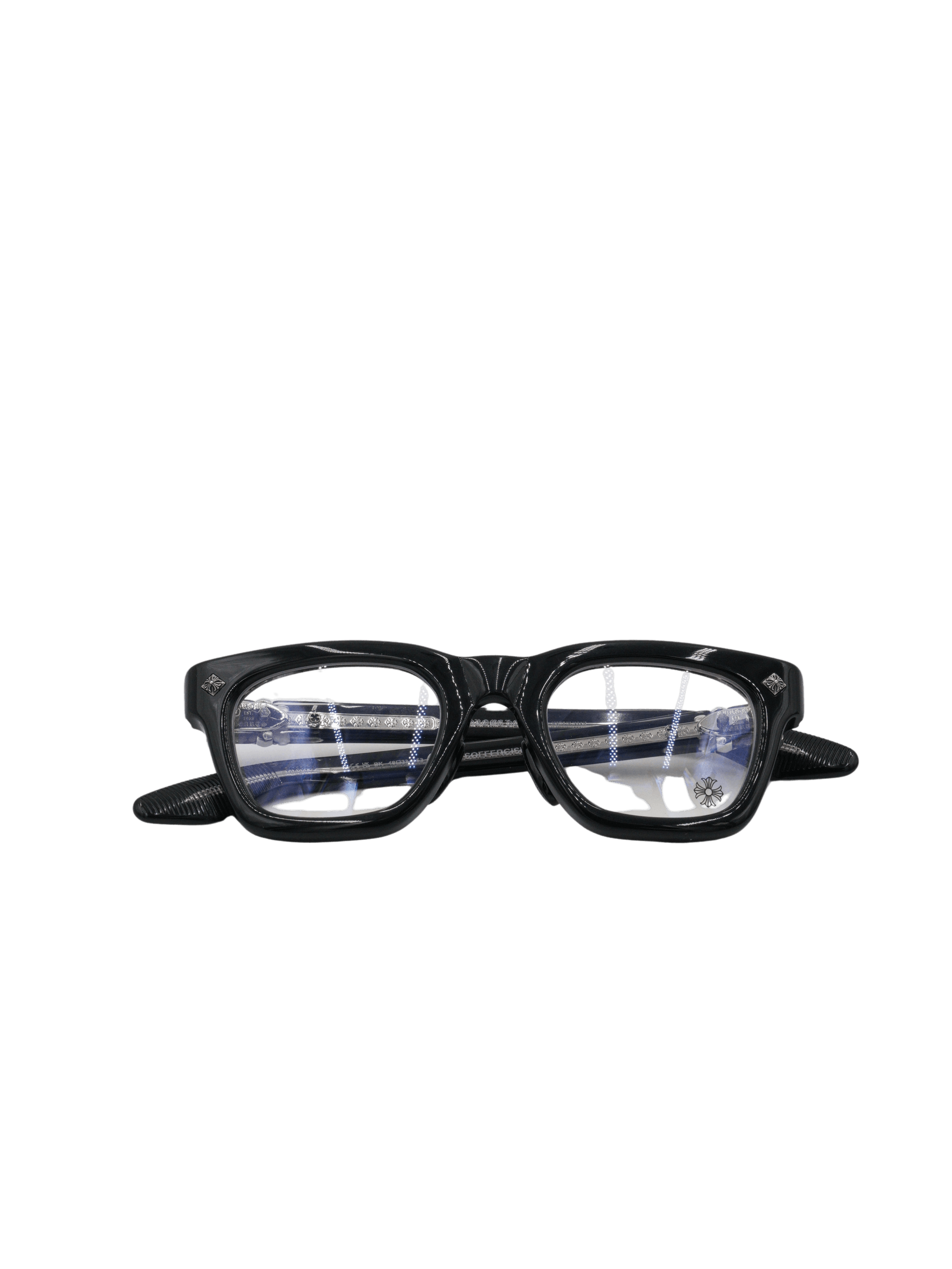 Chrome Hearts Chrome Hearts Vagillionaire Glasses - Black Size ONE SIZE - 1 Thumbnail