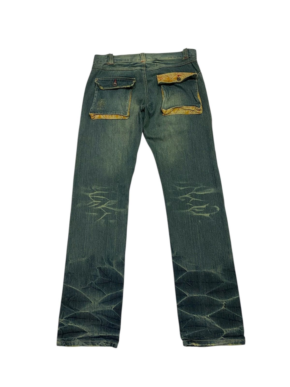 Kapital Japanese brand X Gumu International flare jeans Size US 34 / EU 50 - 2 Thumbnail