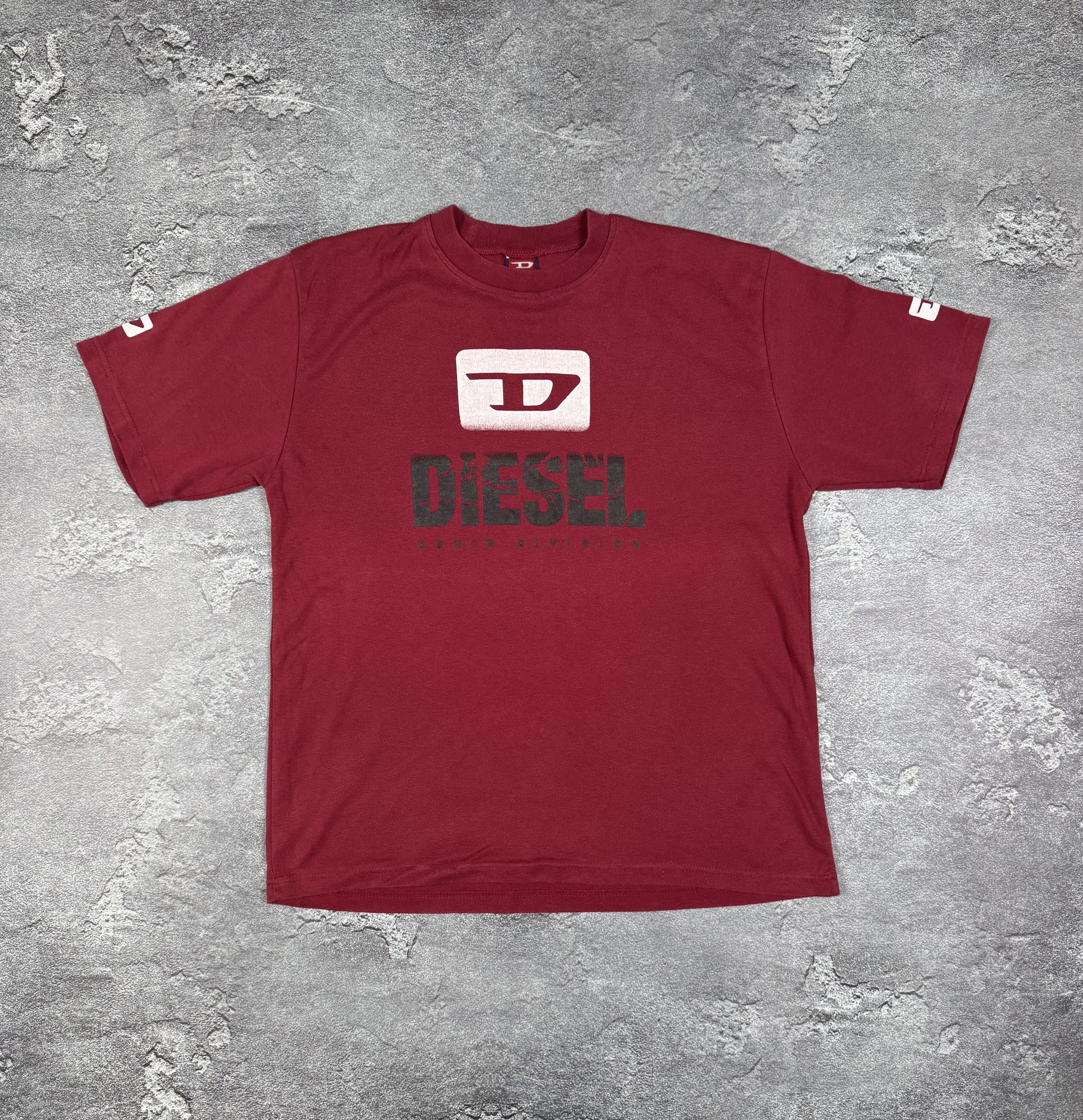 Diesel Diesel VTG Graphic Printed Logo T-Shirt Tee Retro Size XL Size US XL / EU 56 / 4 - 1 Thumbnail