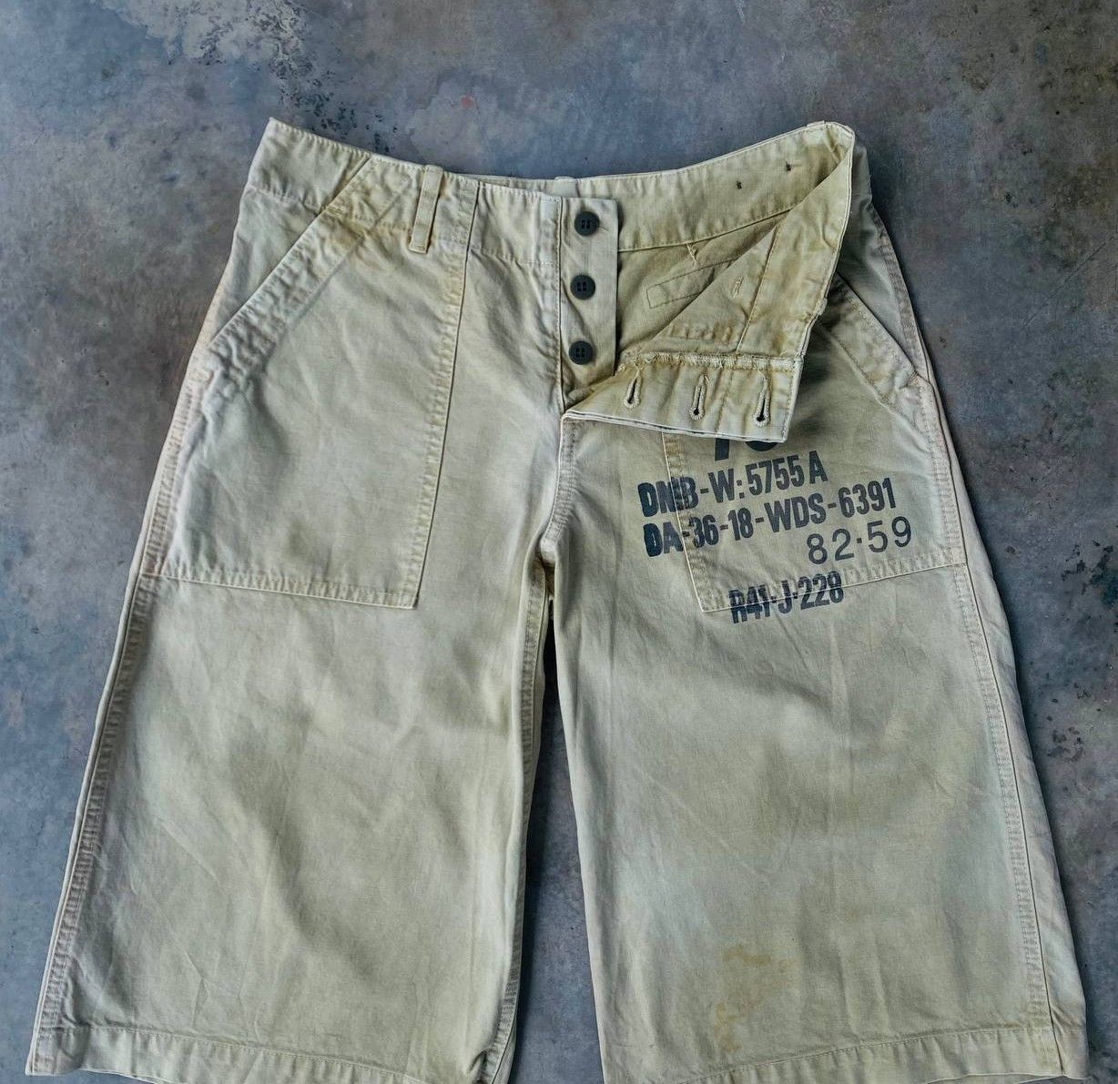 Japanese Brand MARITEME LAW ENFORCEMENT UNIT JAPAN MILITARY SHORT Size US 29 - 7 Thumbnail