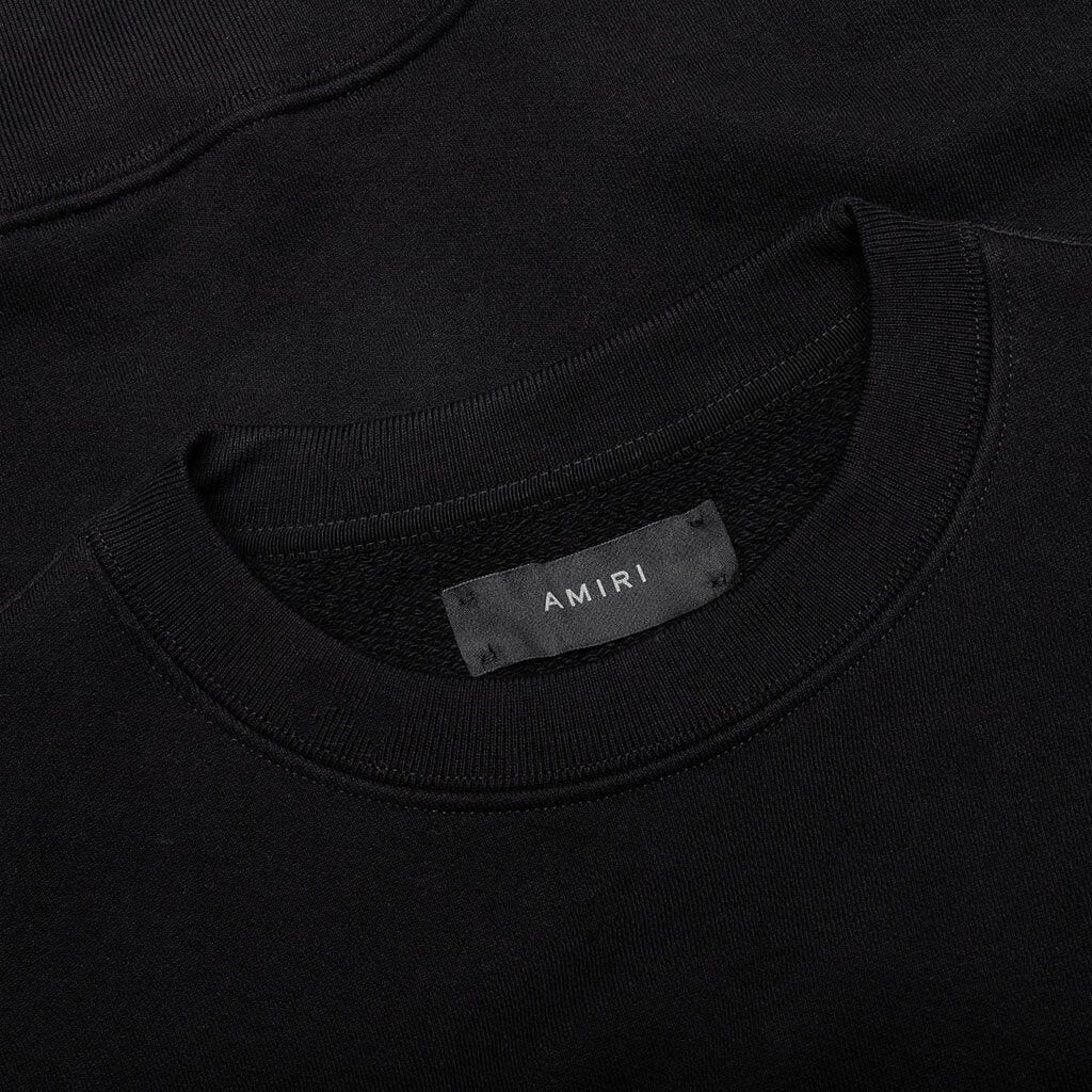 Amiri o1gr1nt1124 Core Logo Crewneck Sweatshirt in Black/Red Size US L / EU 52-54 / 3 - 3 Thumbnail