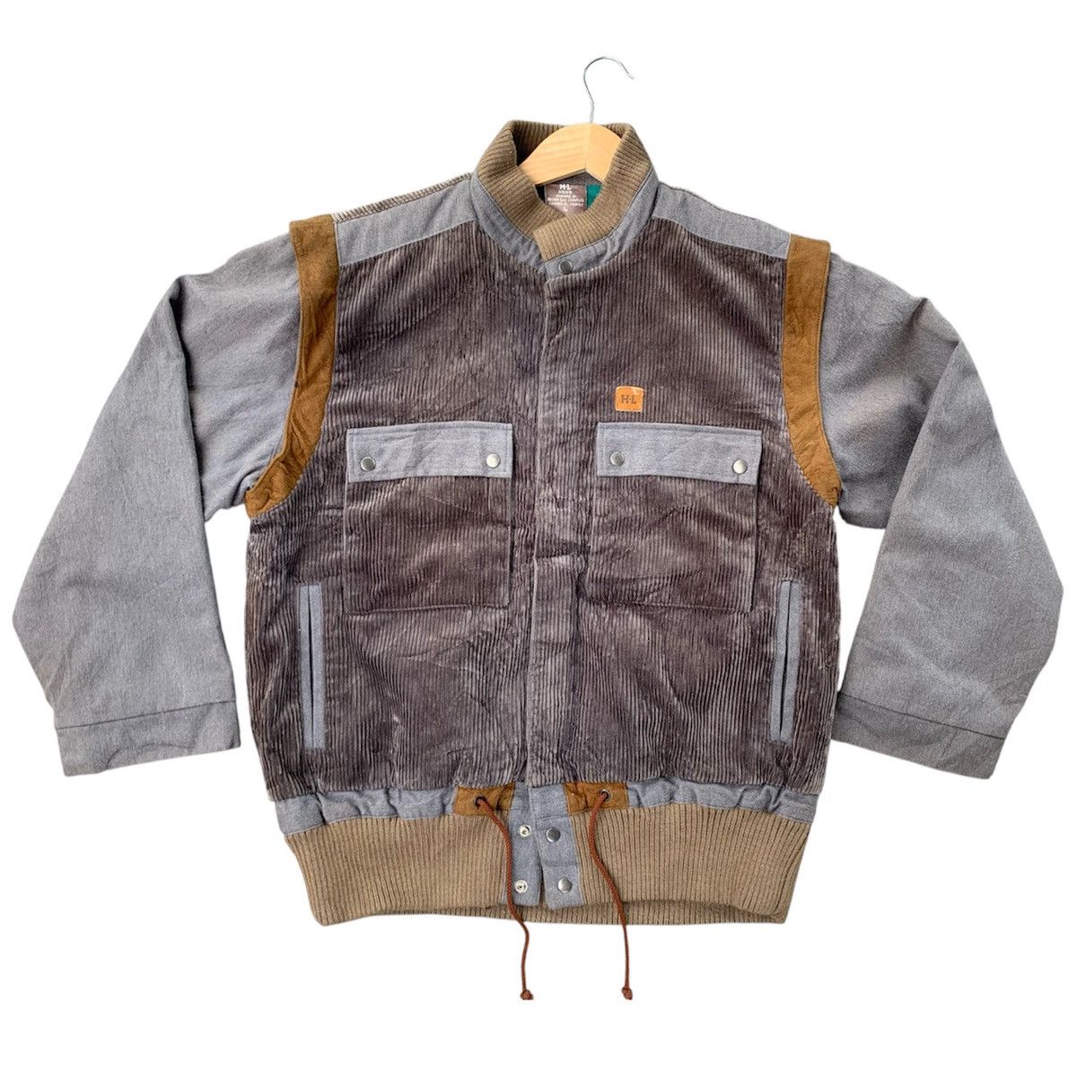 OLD HENRI LUC CHAPUIS フルジップ コーデュロイ ジャケット Vintage H-L Henri Luc Chapuis Corduroy Bomber Jacket