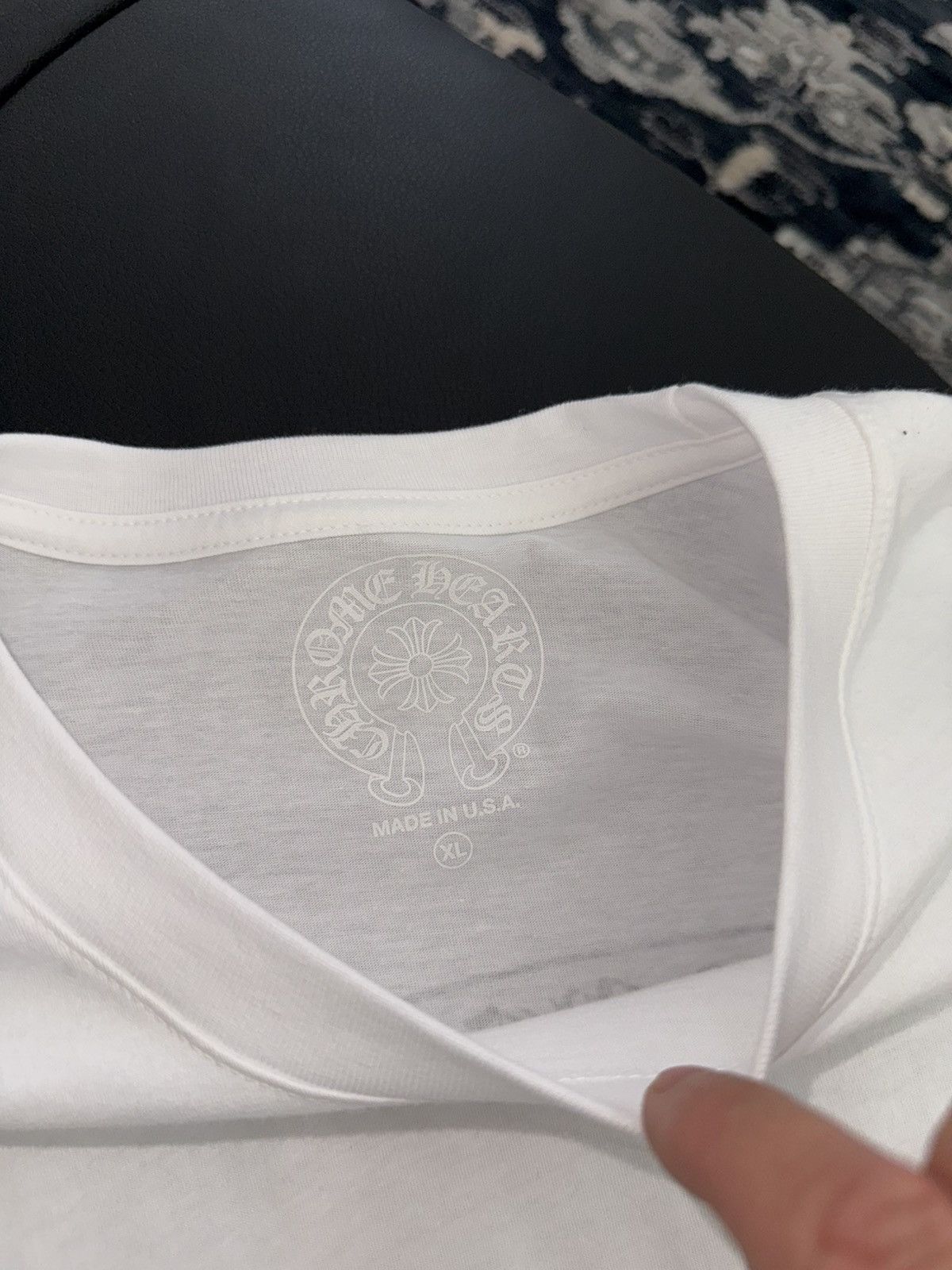 Chrome Hearts Chrome hearts fuck you t shirt Size US XL / EU 56 / 4 - 4 Thumbnail