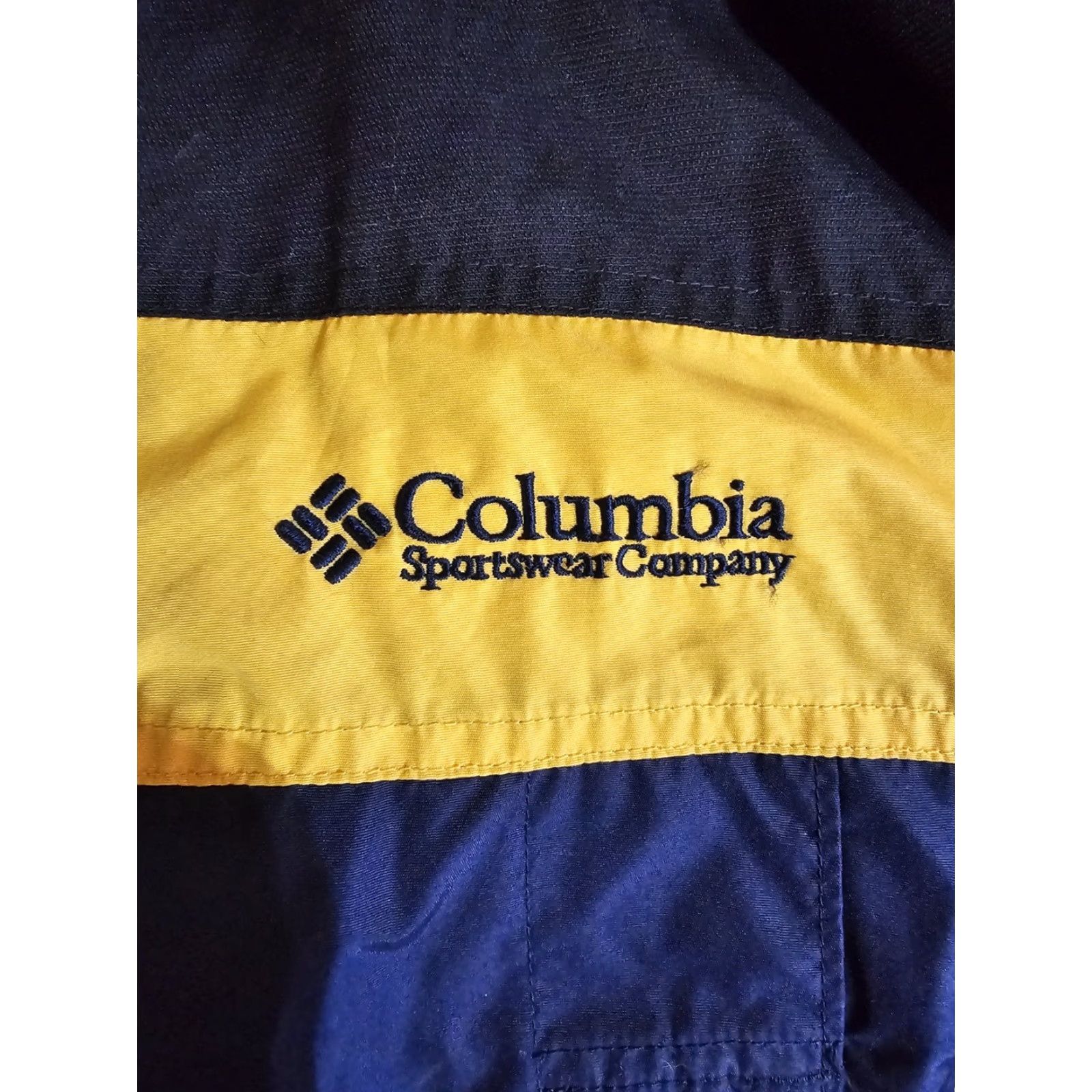 Vintage VINTAGE Columbia Hooded Jacket Fleece Lined Winter Ski Parka Blue 90s Mens Large - Columbia Omni-Tech Parka Mens Large Blue 90s Vintage Hoodie Jacket Size US L / EU 52-54 / 3 - 5 Thumbnail