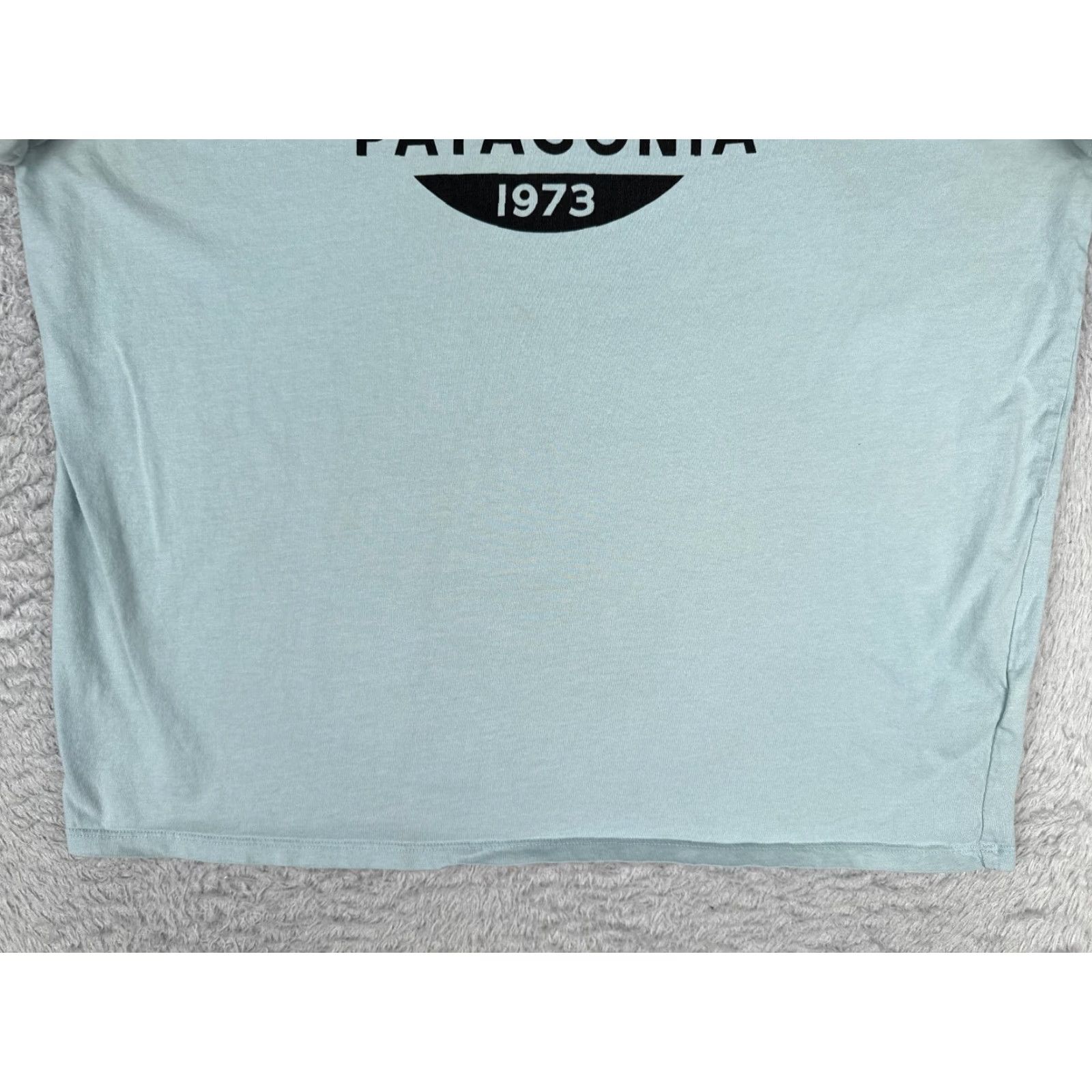 Patagonia Patagonia Shirt Men L Blue Crew Neck Short Sleeve 100% Cotton Logo USA Outdoor All Seasons Slim Regular Active Size US L / EU 52-54 / 3 - 5 Thumbnail