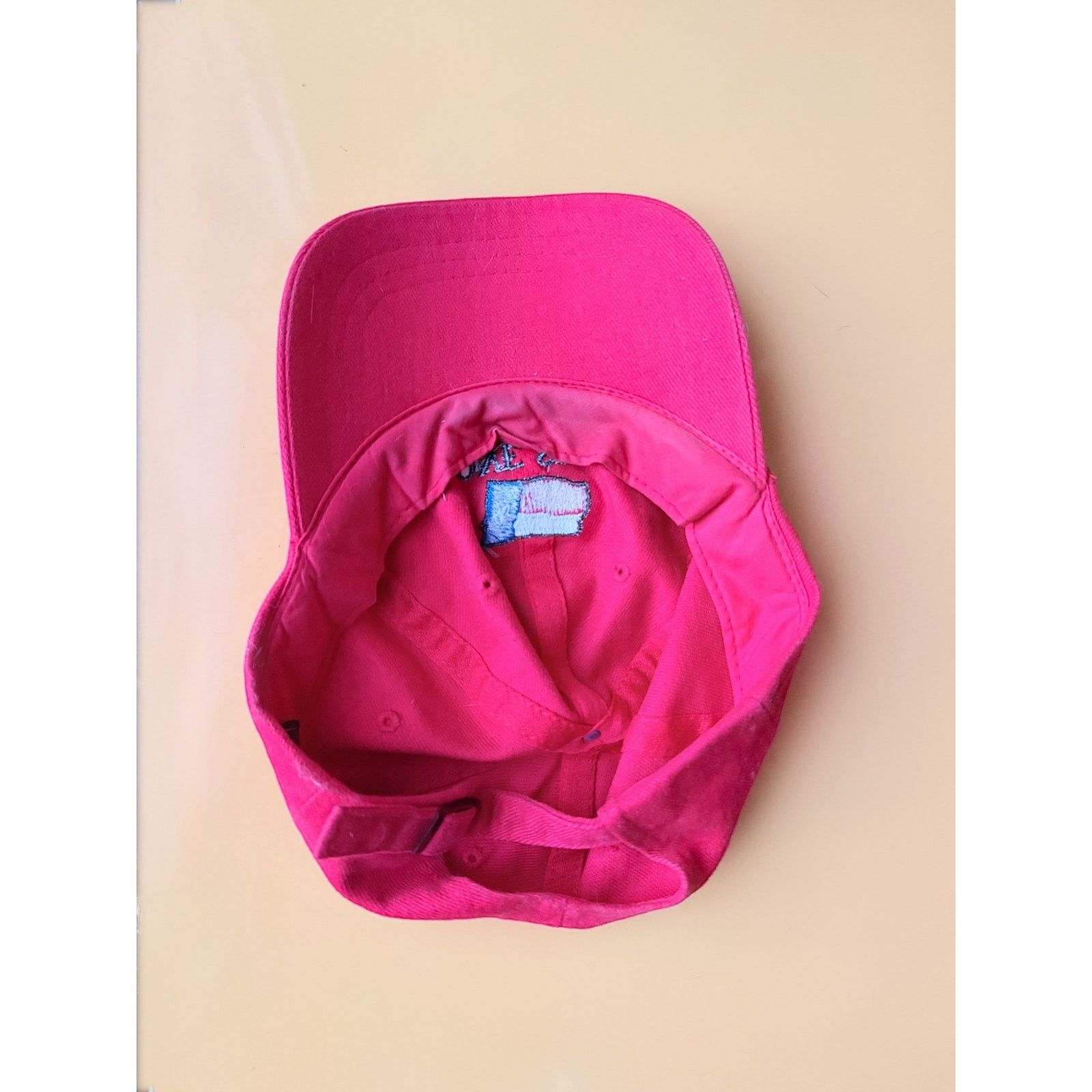 Vintage Vintage 90s Lone Star Film Hat | Red Texas Flag Embroidered Size ONE SIZE - 6 Thumbnail