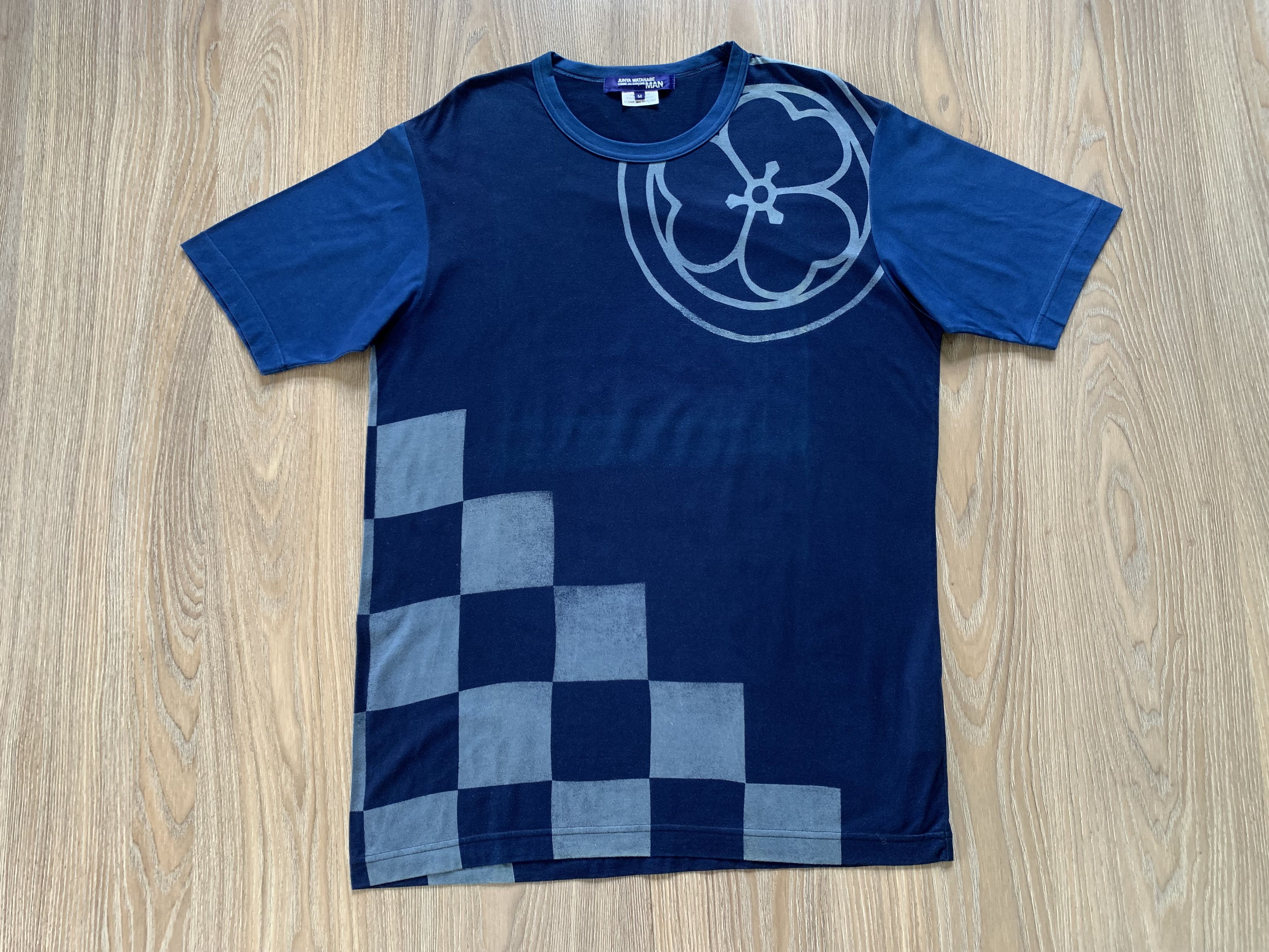 Comme des Garcons × Japanese Brand × Junya Watanabe Vintage Junya Watanabe Comme des Garçons T Shirt Size US M / EU 48-50 / 2 - 2 Thumbnail