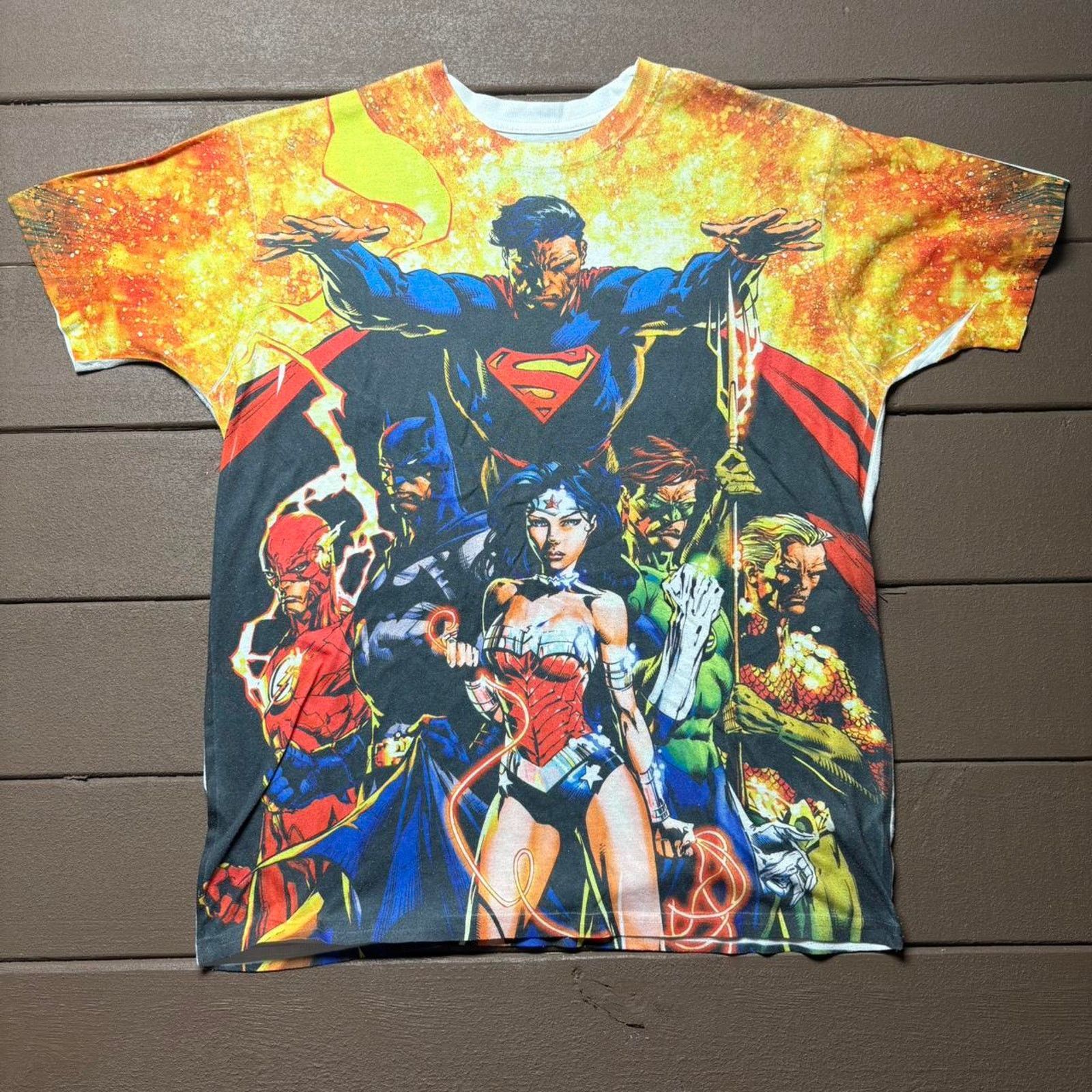 DC Comics DC Comics Justice League All Over Print Shirt Size US XL / EU 56 / 4 - 1 Thumbnail