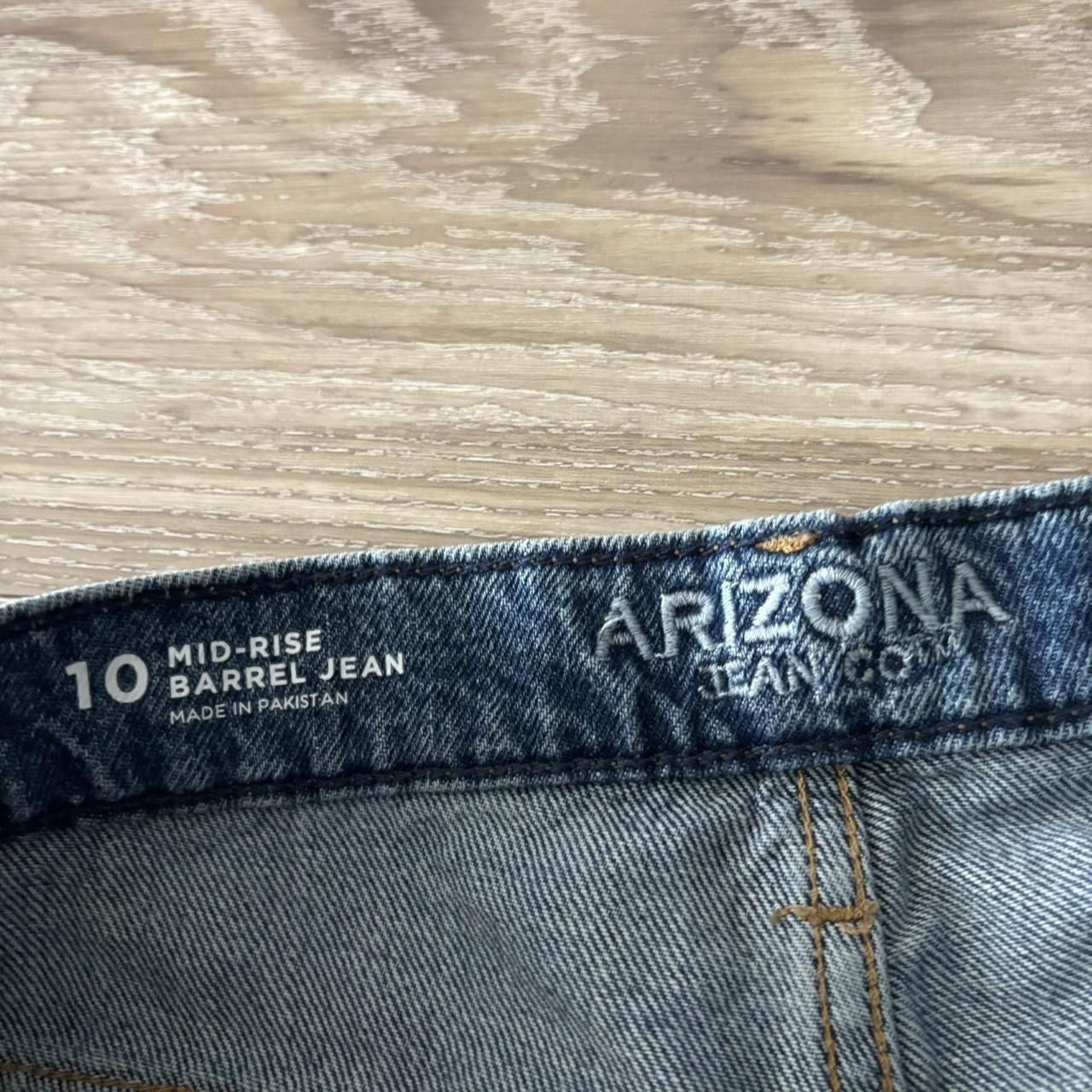 Japanese Brand Crazy Vintage Y2K/2000s Baggy Faded Dark Wash Skater Denim Jeans! 32x28 Size US 32 / EU 48 - 7 Thumbnail