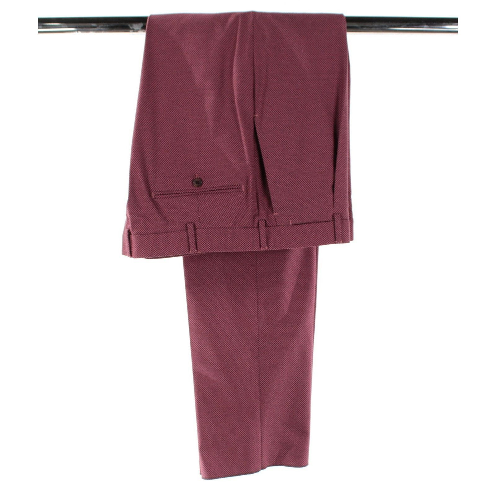 Belvest Belvest Suit Size US 44 Regular in Red Size 44R - 3 Thumbnail