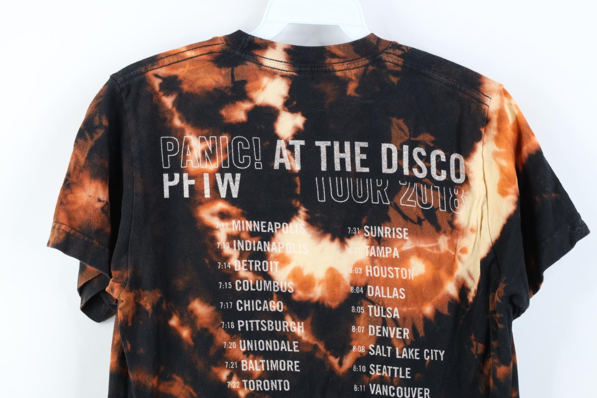 Vintage Y2K Wash Pray For The Wicked Tour Panic At The Disco T-Shirt Size S / US 4 / IT 40 - 11 Thumbnail