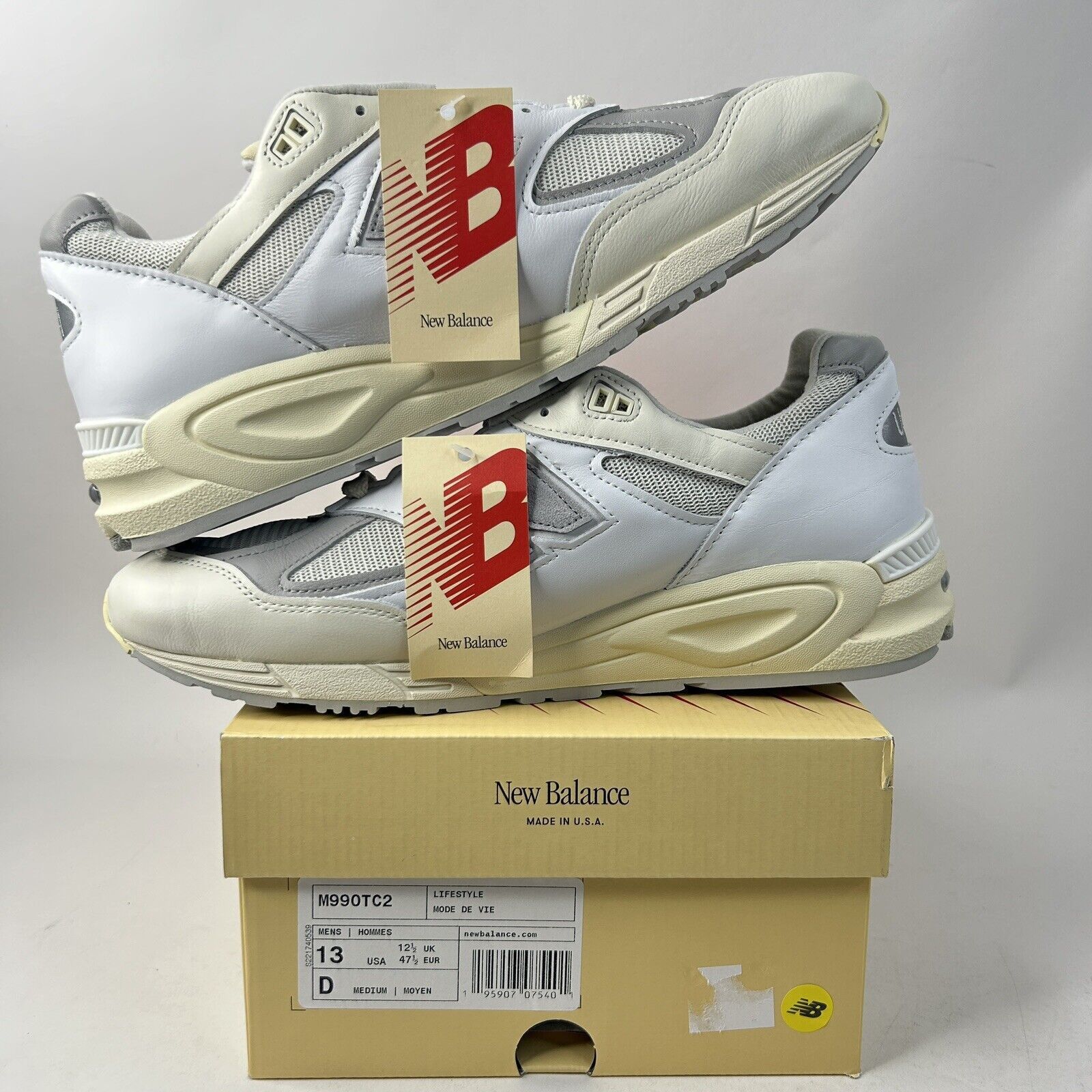 New Balance New Balance x Teddy Santis 990v2 “Sea Salt” 2024 Size US 13 / EU 46 - 3 Thumbnail