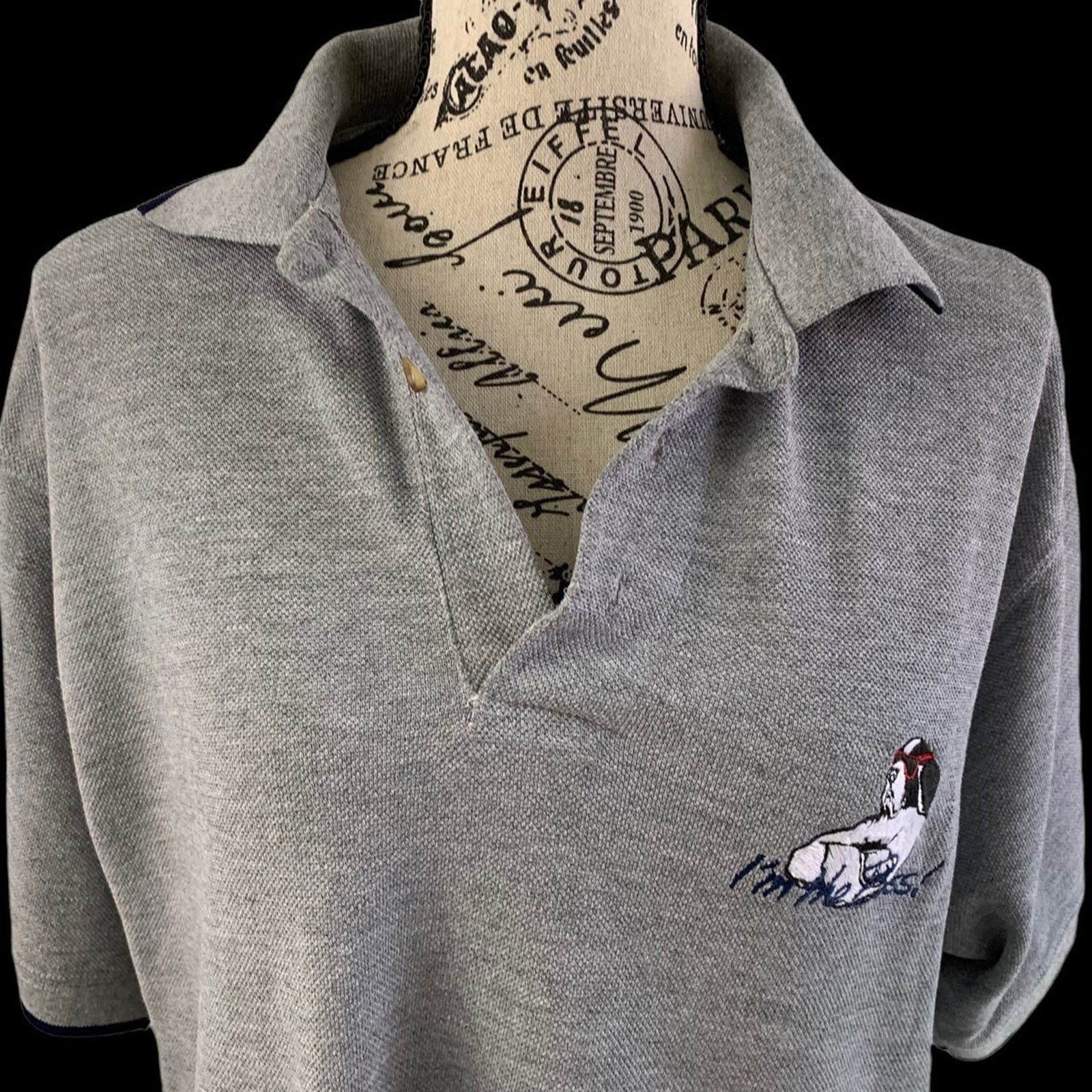 Big Dogs *Big Dogs Men's Size Medium Polo Golf Shirt Cotton Polyester Size US M / EU 48-50 / 2 - 2 Thumbnail