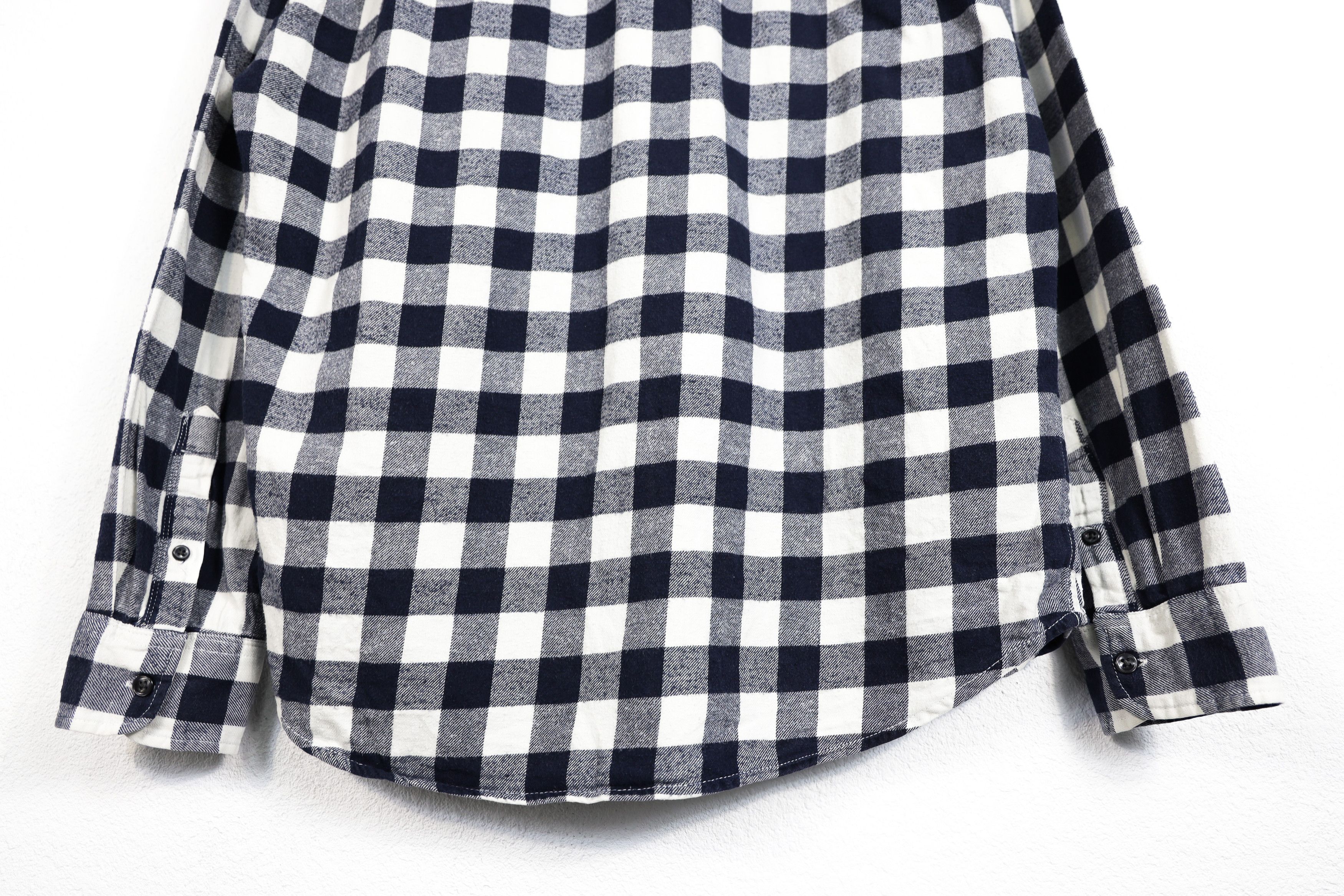 Global Work Global Work Kemeja Black White Check Flannel Shirt Size US S / EU 44-46 / 1 - 9 Thumbnail