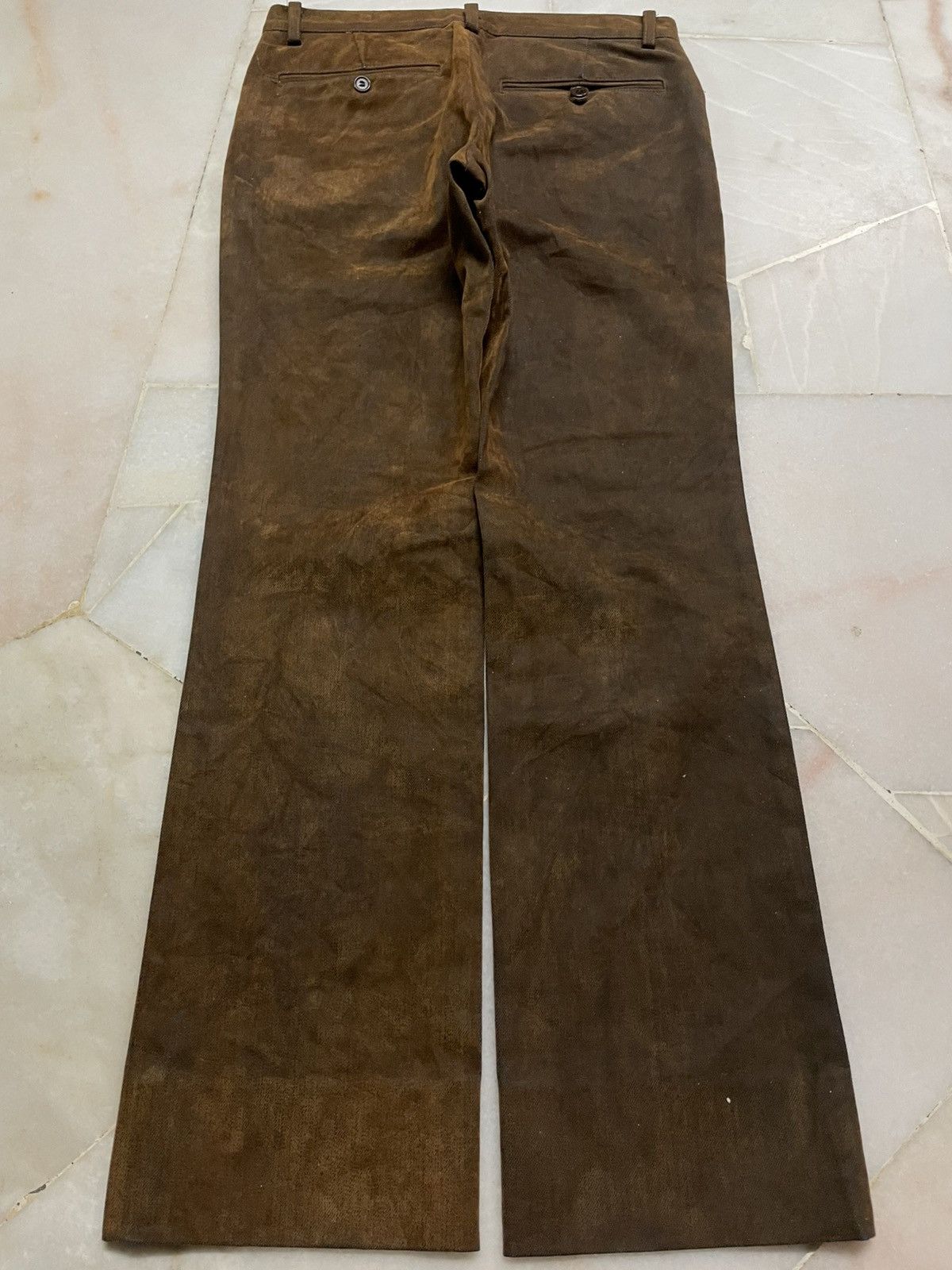 Vintage Flare💥90s Adam Et Rope Workwear Vintage Fades Rare Pants Size US 29 - 16 Thumbnail