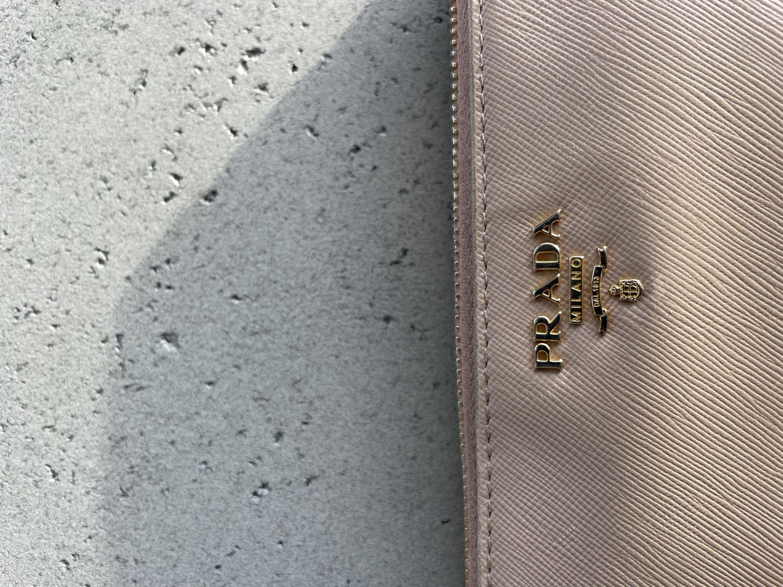 Prada Prada Saffiano Leather Zippy Wallet Size ONE SIZE - 2 Thumbnail