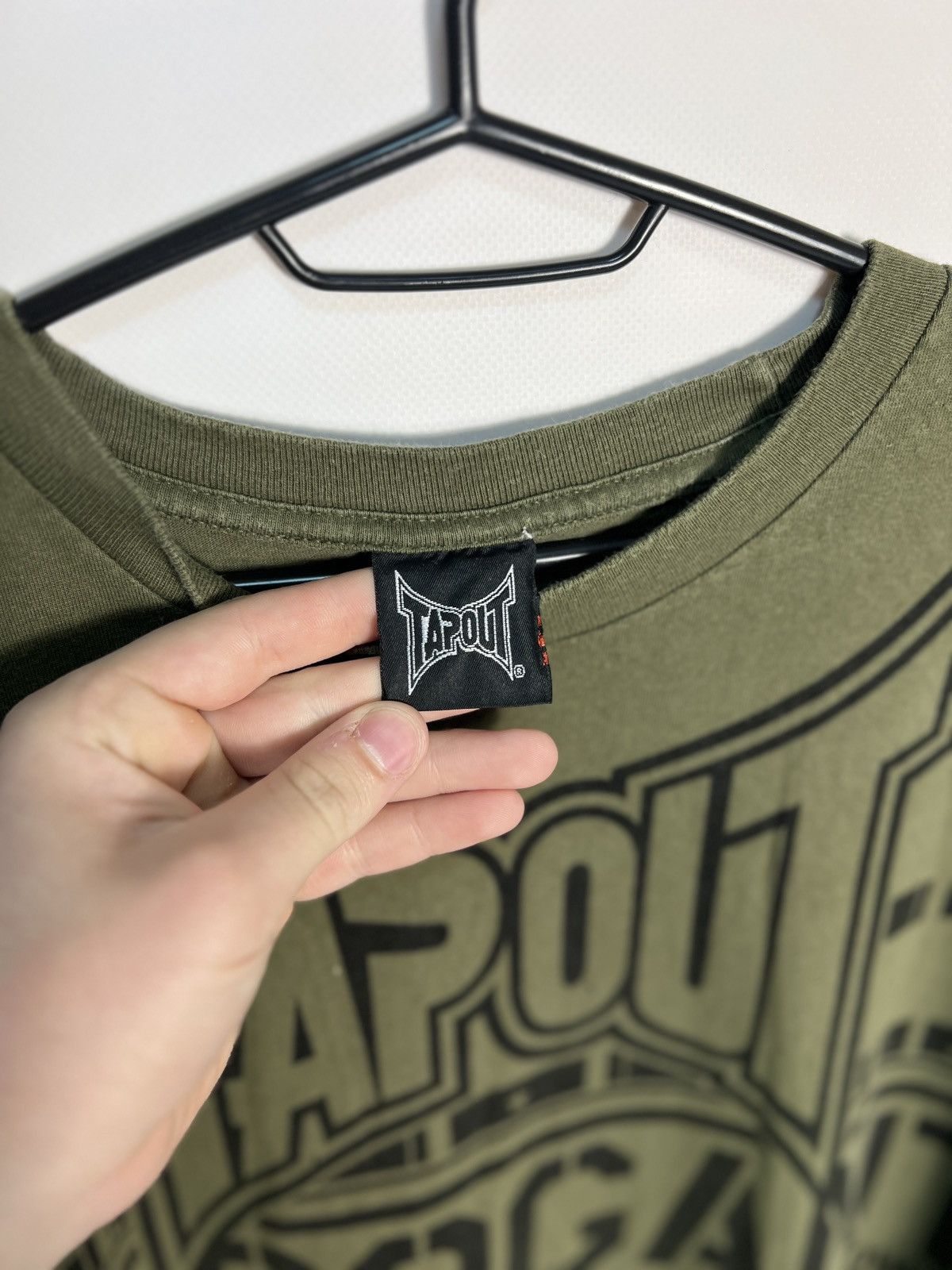 Vintage Vintage Tapout T Shirt Tee Baggy Big Logo Y2k Japan Style Size US L / EU 52-54 / 3 - 5 Thumbnail