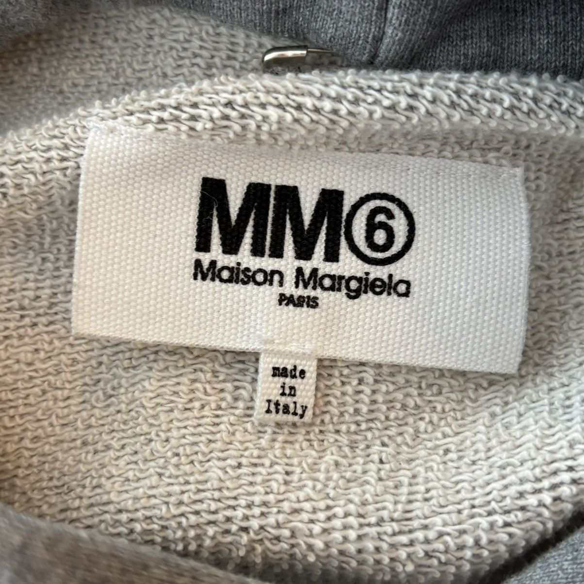 Maison Margiela Maison Margiela Grey Cut Open Hoodie Size Medium Size US M / EU 48-50 / 2 - 3 Thumbnail