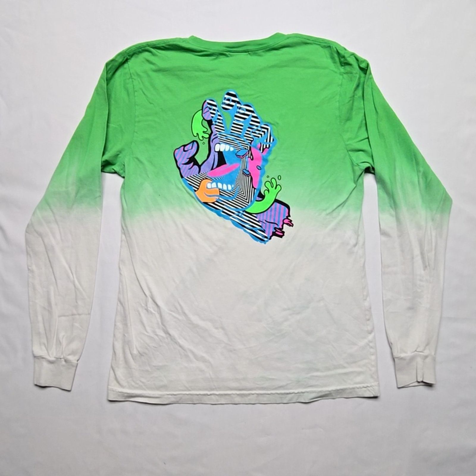 Santa Cruz Skateboards Santa Cruz Shirt Screaming Hand Green Medium Graphic Tee Size US M / EU 48-50 / 2 - 1 Thumbnail