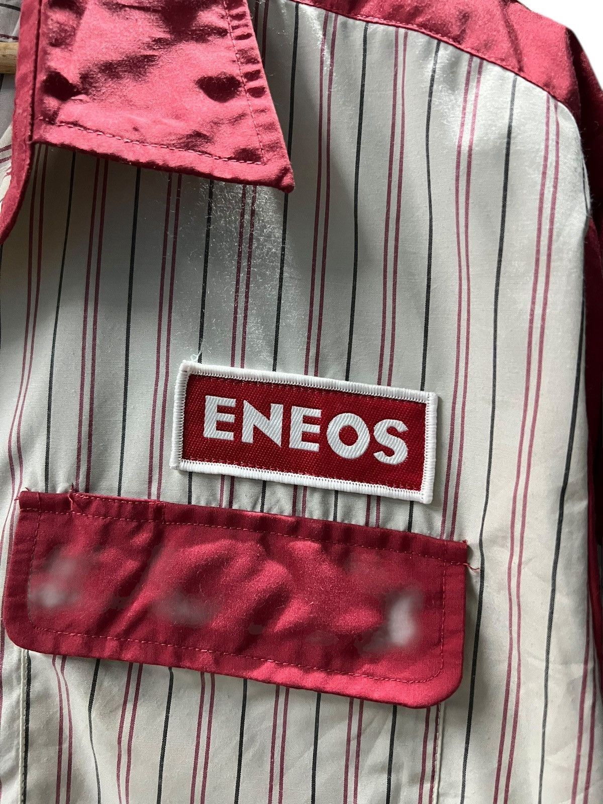 Japanese Brand Vintage Eneos Button Up Long Sleeve Shirt Size US L / EU 52-54 / 3 - 6 Thumbnail