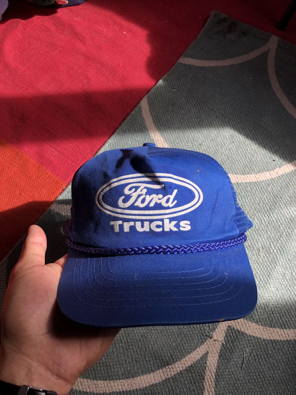 Vintage Vintage Ford Racing Hat Size ONE SIZE - 2 Thumbnail